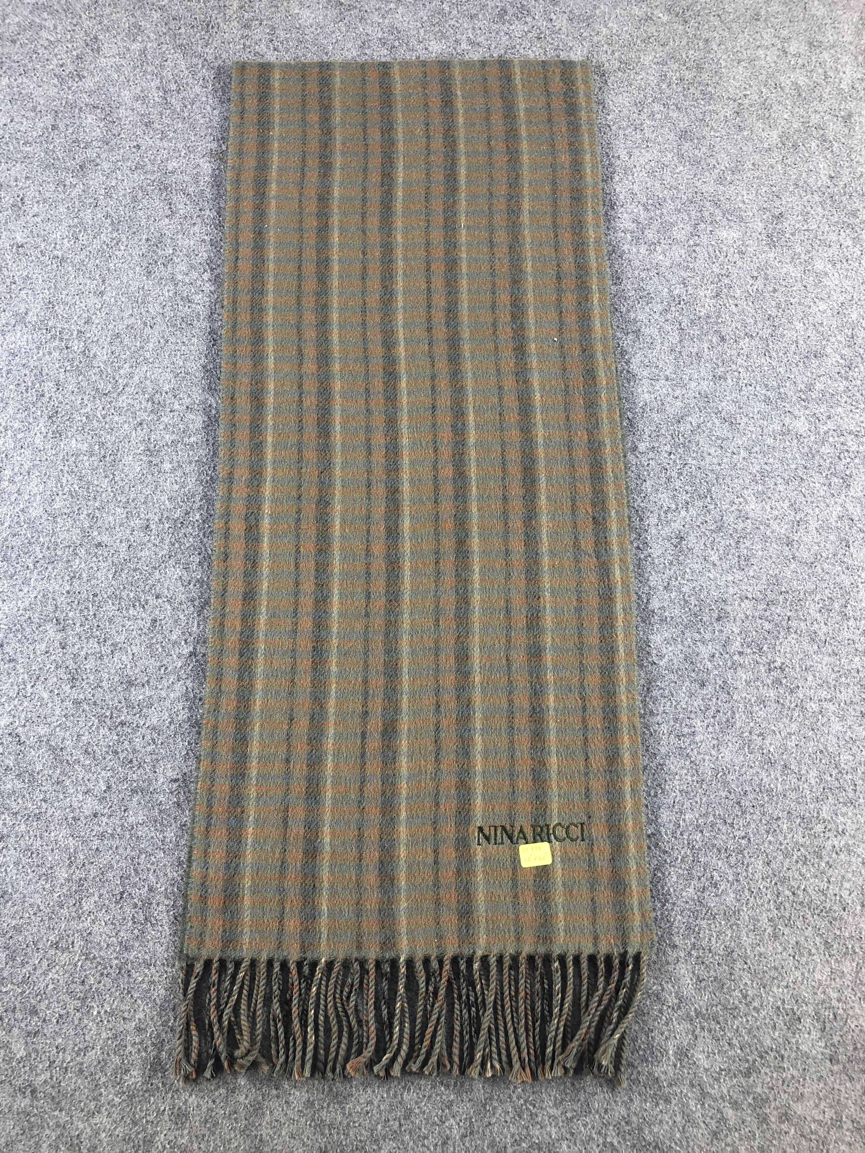 Nina Ricci × Vintage Nina Ricci Scarf / Muffler / Neckwear Size ONE SIZE - 3 Thumbnail