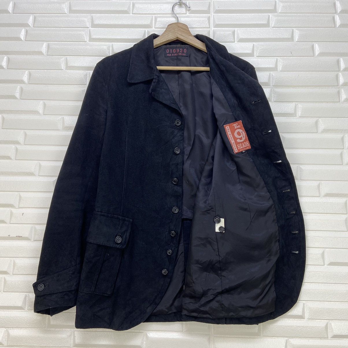 Designer × Japanese Brand Rare 010920 The Nine Head Stylish Moleskin Jacket Size US XS / EU 42 / 0 - 2 Thumbnail