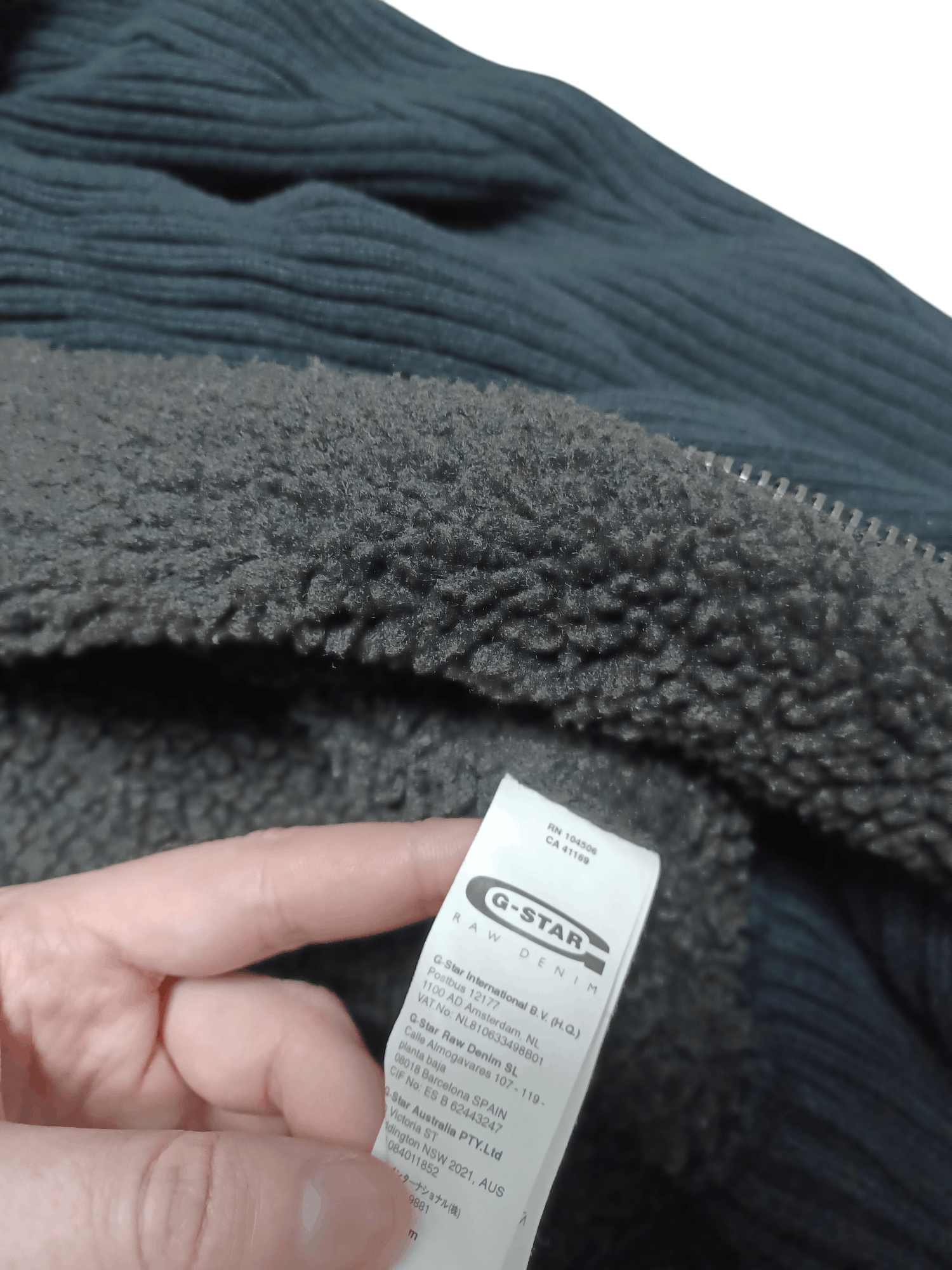 G-Star FIRE G STAR RAW BIGLOGO VERY WARM SHERPA JACKET Size US XXL / EU 58 / 5 - 8 Thumbnail