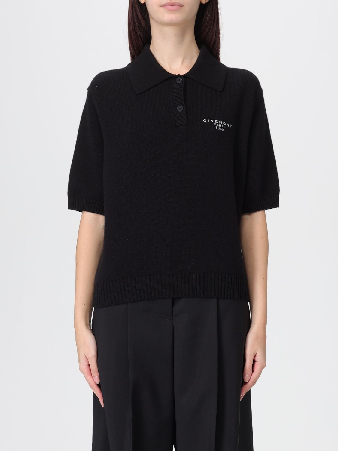 Givenchy Givenchy Polo Shirt Woman Black Size S / US 4 / IT 40 - 1 Preview