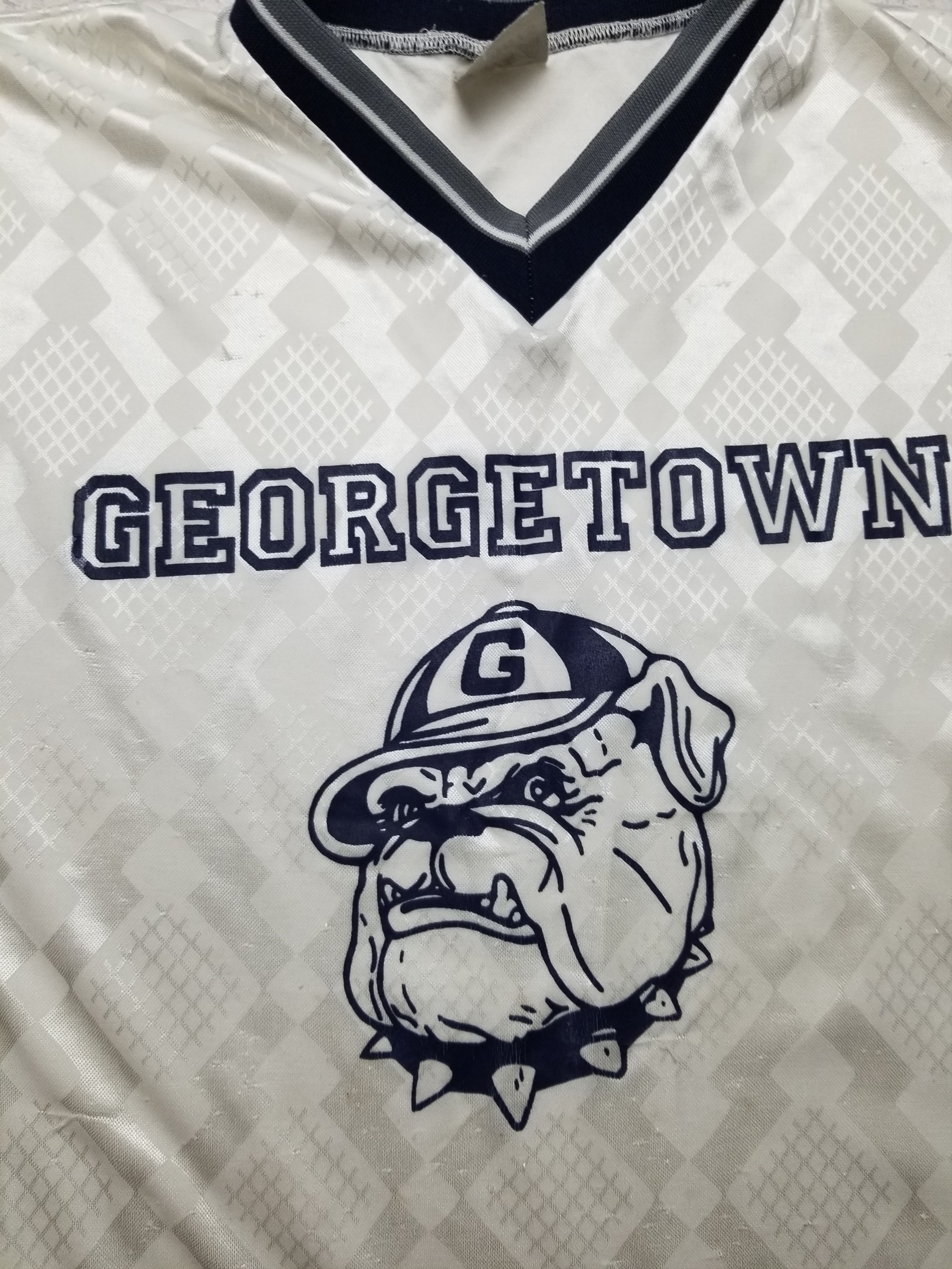 Other UK Vintage Georgetown Hoyas Jersey Shirt Bulldog Logo Size US M / EU 48-50 / 2 - 12 Thumbnail