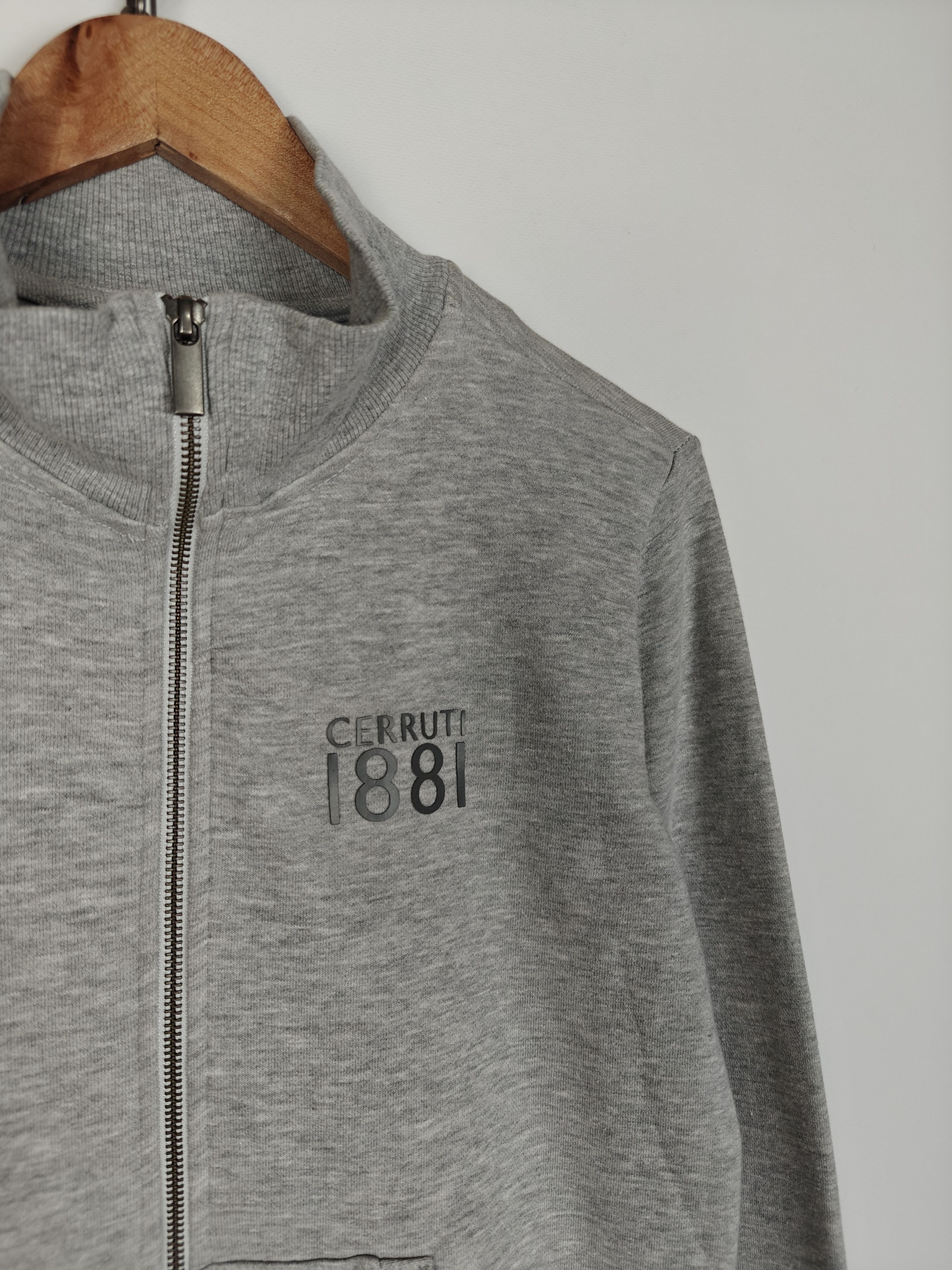 Cerruti 1881 Cerruti 1881 Track Top Zip Jacket Gray size S Italy Size US S / EU 44-46 / 1 - 4 Thumbnail