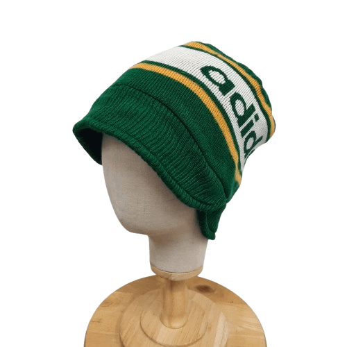 Adidas ⛰️ Vintage adidas spellout visor beanie hat Size ONE SIZE - 1 Thumbnail