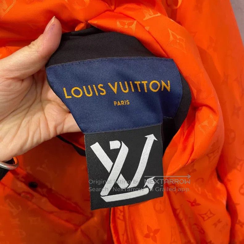 Louis Vuitton Louis Vuitton Inside logo full print bomber jacket Size US L / EU 52-54 / 3 - 6 Thumbnail