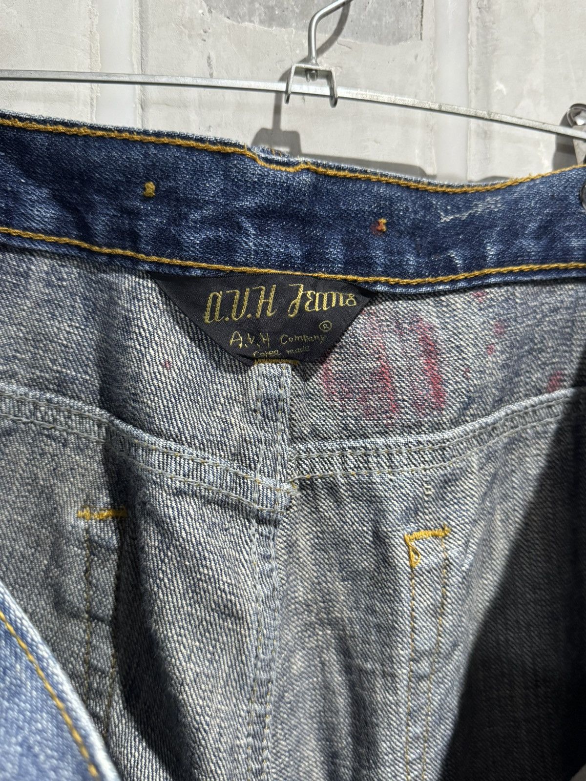 Japanese Brand Japanese Brand A.V.H. Costume Heavily Distressed Jeans Size US 36 / EU 52 - 7 Thumbnail