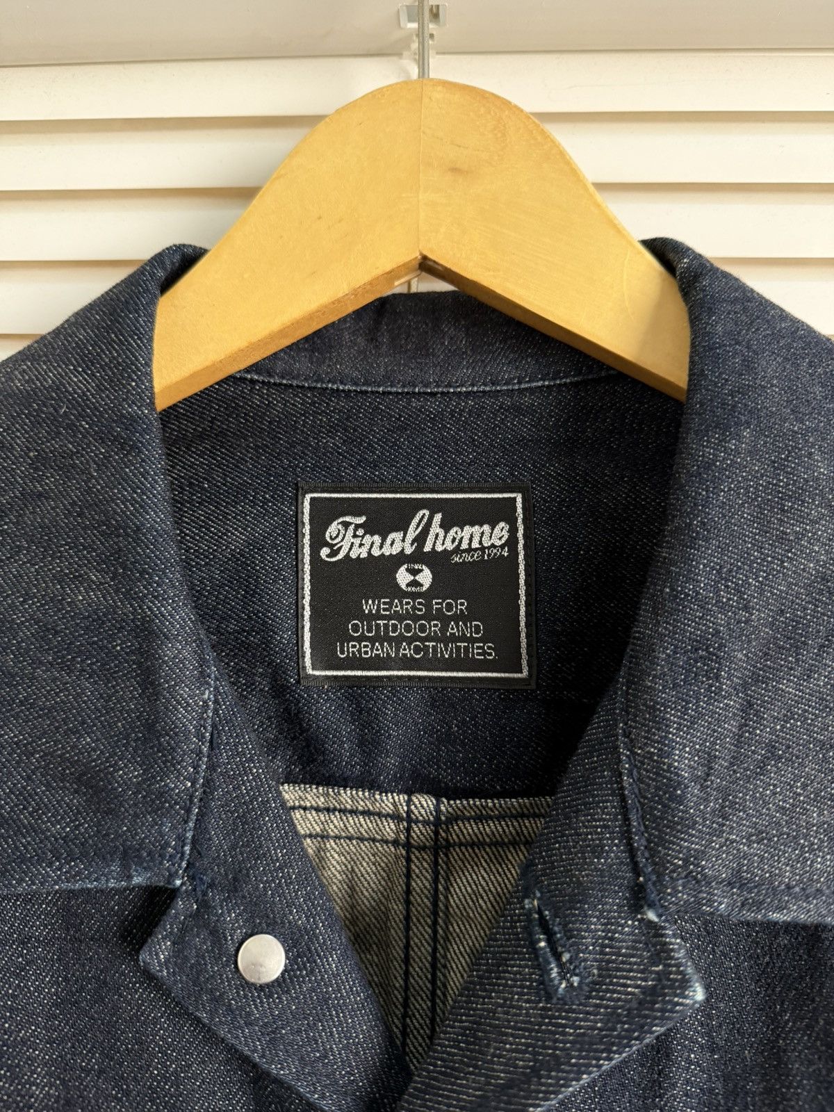 Final Home final home reconstructed denim jacket Size US S / EU 44-46 / 1 - 5 Thumbnail
