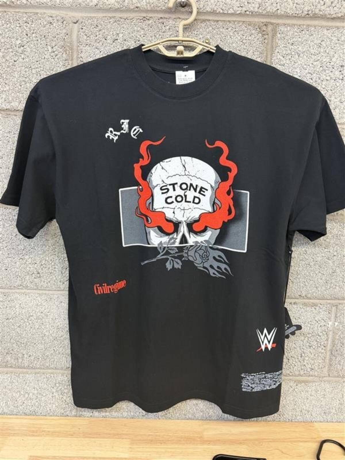 Civil Regime 2023 Darc Sport x WWE Stone Cold Skull Tee Deadstock Size L Size US L / EU 52-54 / 3 - 2 Thumbnail