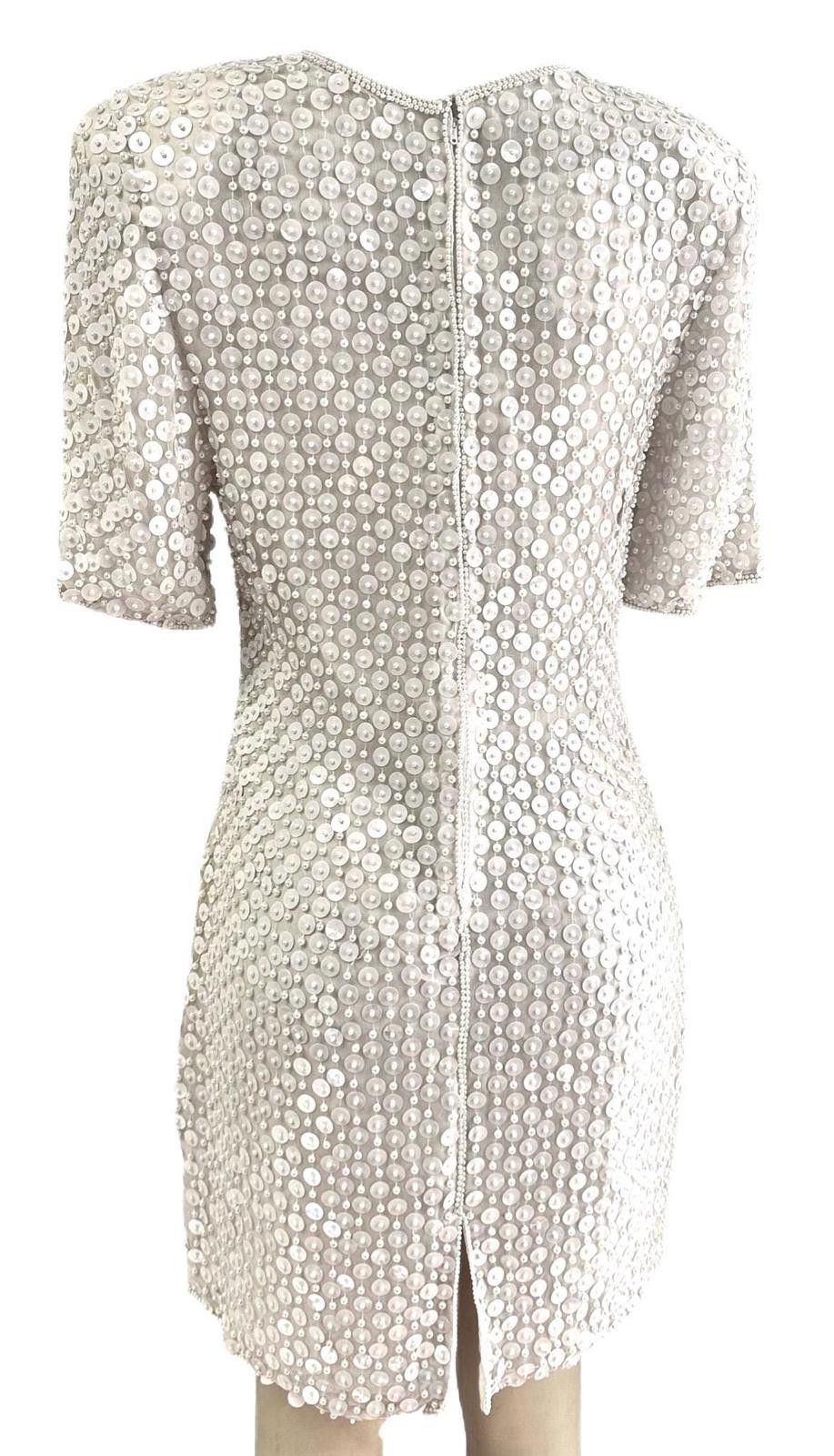 Other Sequin Dress White size 12 Size XL / US 12-14 / IT 48-50 - 2 Thumbnail
