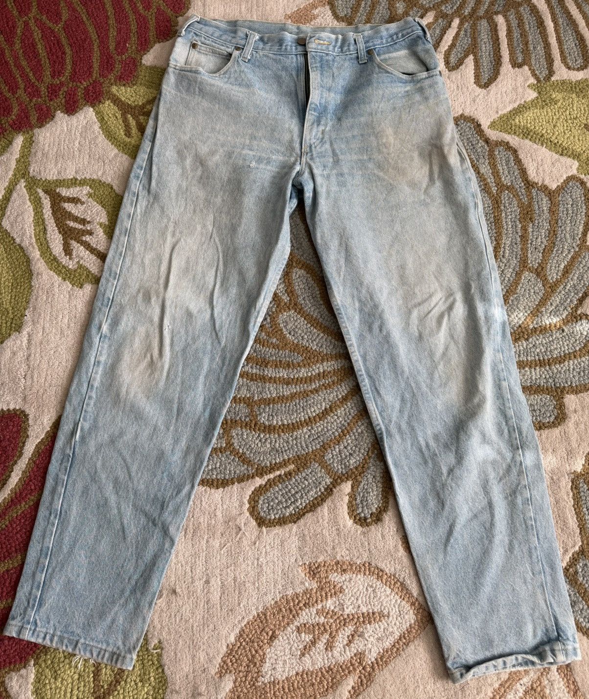 Carhartt light blue carhartt jeans size 34x31 Size US 34 / EU 50 - 1 Thumbnail