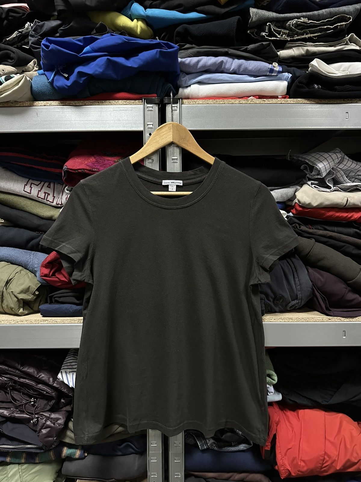James Perse Standard James Perse Women’s T-Shirt Black Tee USA Size 2 Size M / US 6-8 / IT 42-44 - 1 Thumbnail