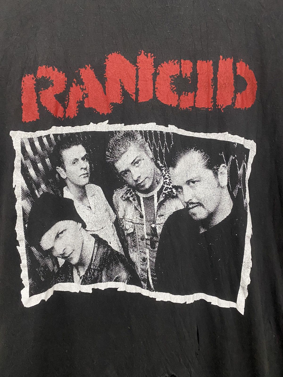 Band Tees × Vintage BOOTLEG Vintage Rancid Distressed Tshirt Size US S / EU 44-46 / 1 - 3 Thumbnail