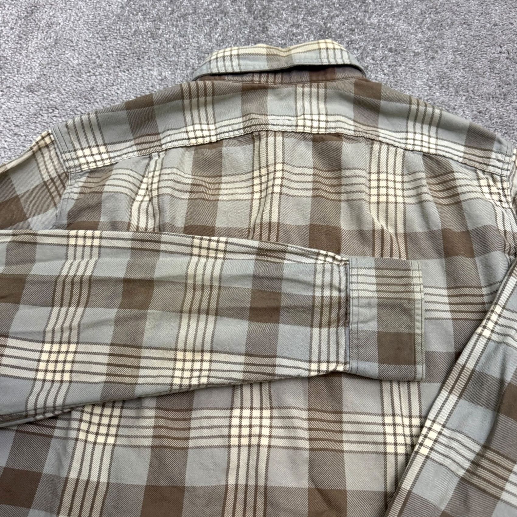 J.Crew J.Crew Brown Plaid Flannel Button Down Shirt Men Small Long Sleeve Casual Size US S / EU 44-46 / 1 - 4 Thumbnail