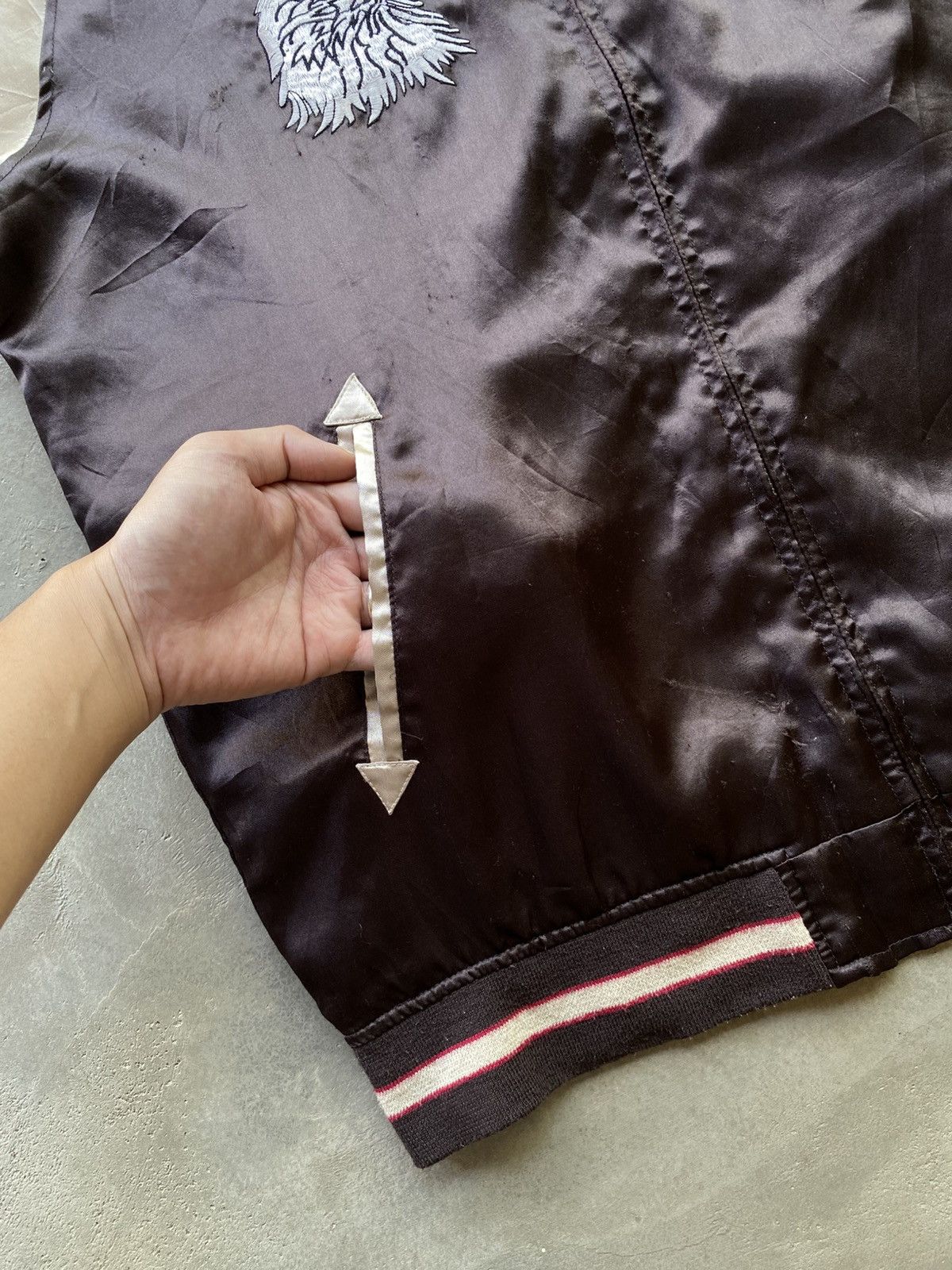 If Six Was Nine × Japanese Brand Vintage Sukajan Souvenir Japanese Jacket Size US XL / EU 56 / 4 - 5 Thumbnail