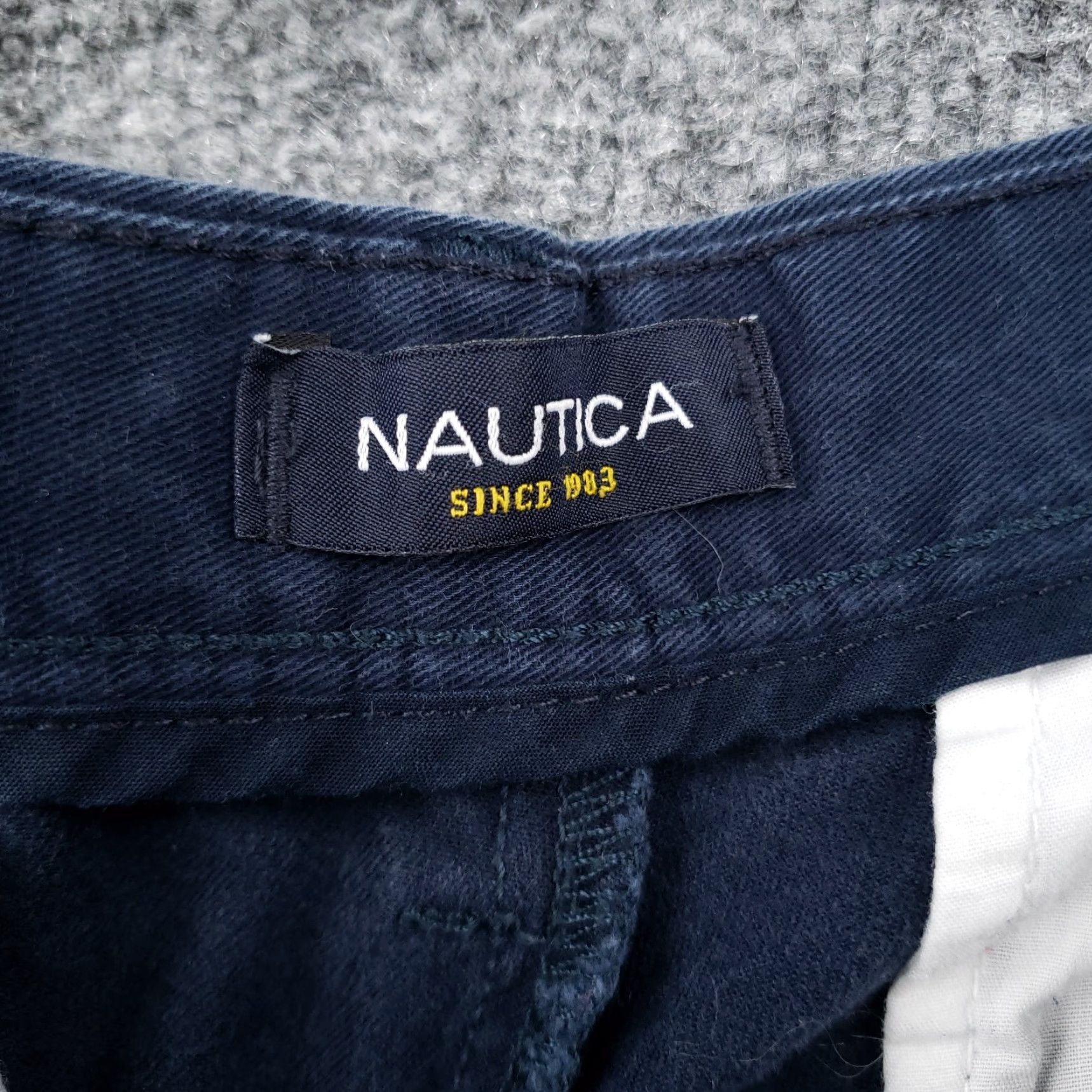 Nautica Nautica Shorts Mens 32 Blue Chino Mid-Rise 9" Flat Front Casual Outdoor Size US 32 / EU 48 - 3 Thumbnail