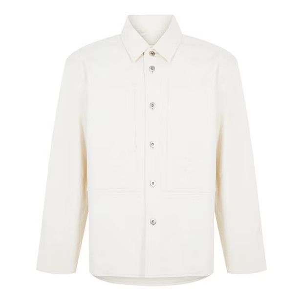 image of Jil Sander O1G2R1Mq0424 Shirts In Natural, Men's (Size Small)