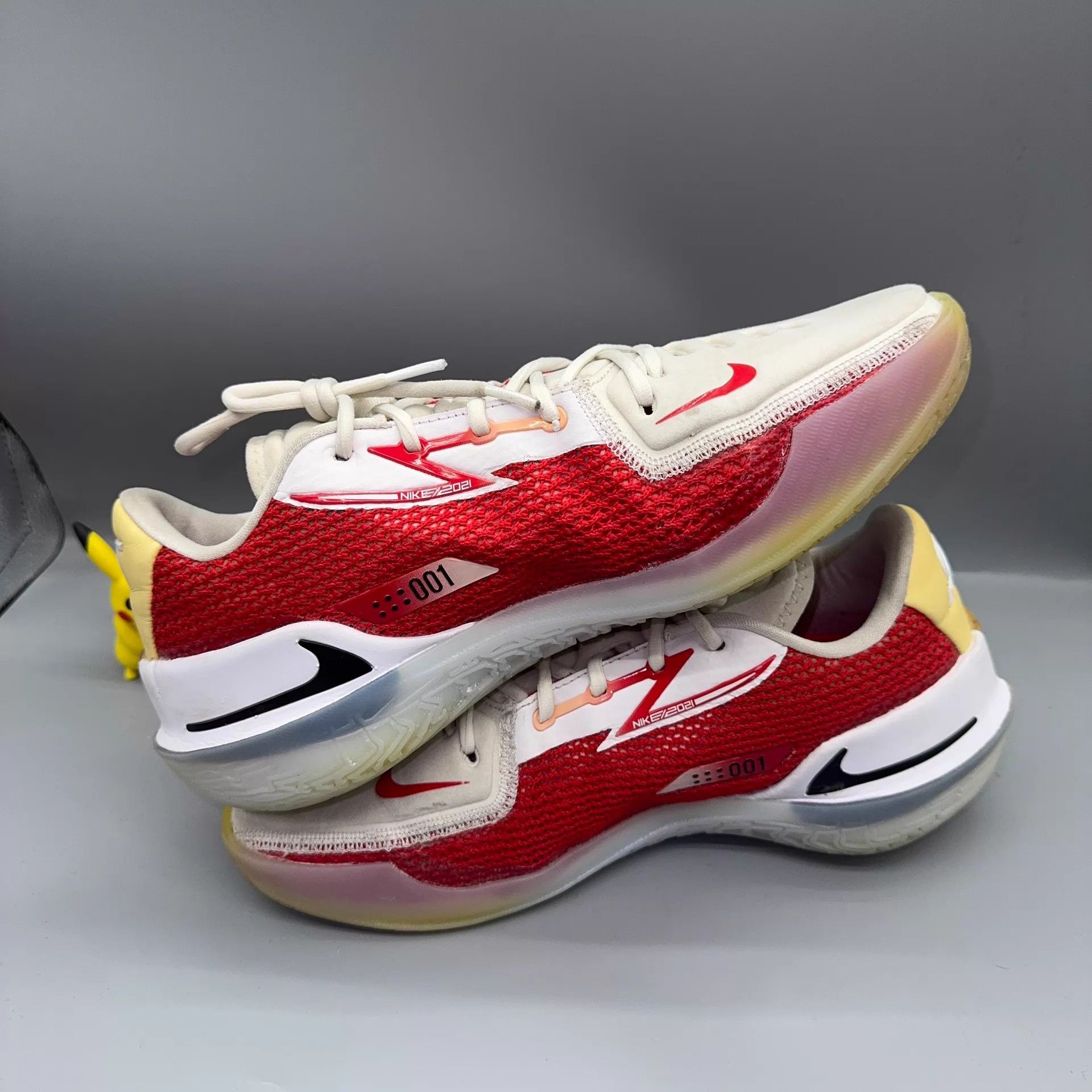 Nike Nike GT Cut 1 White Red 44 Size US 10 / EU 43 - 5 Thumbnail