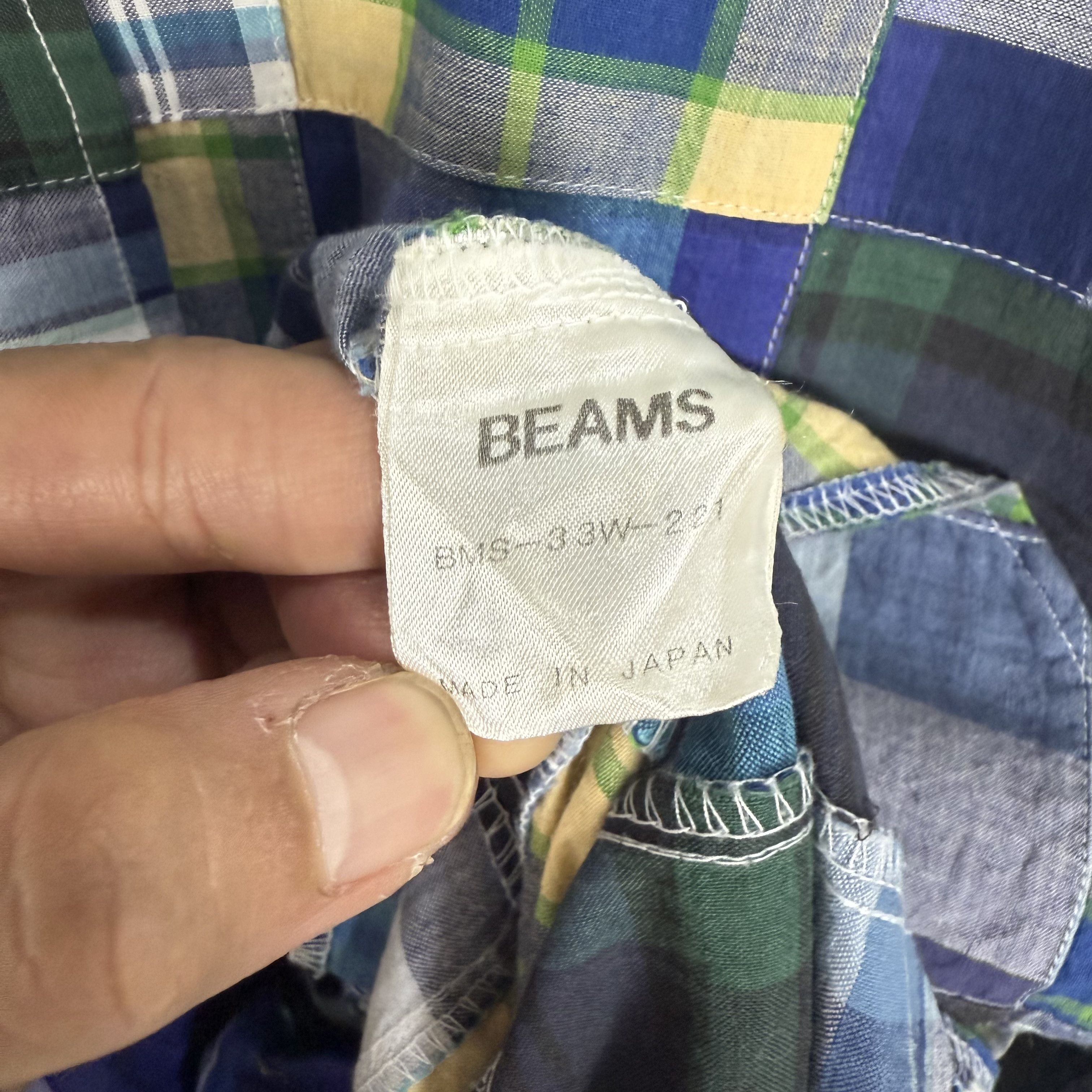 Beams Japan Beams Japan Patchwork Shirt Size US M / EU 48-50 / 2 - 5 Thumbnail