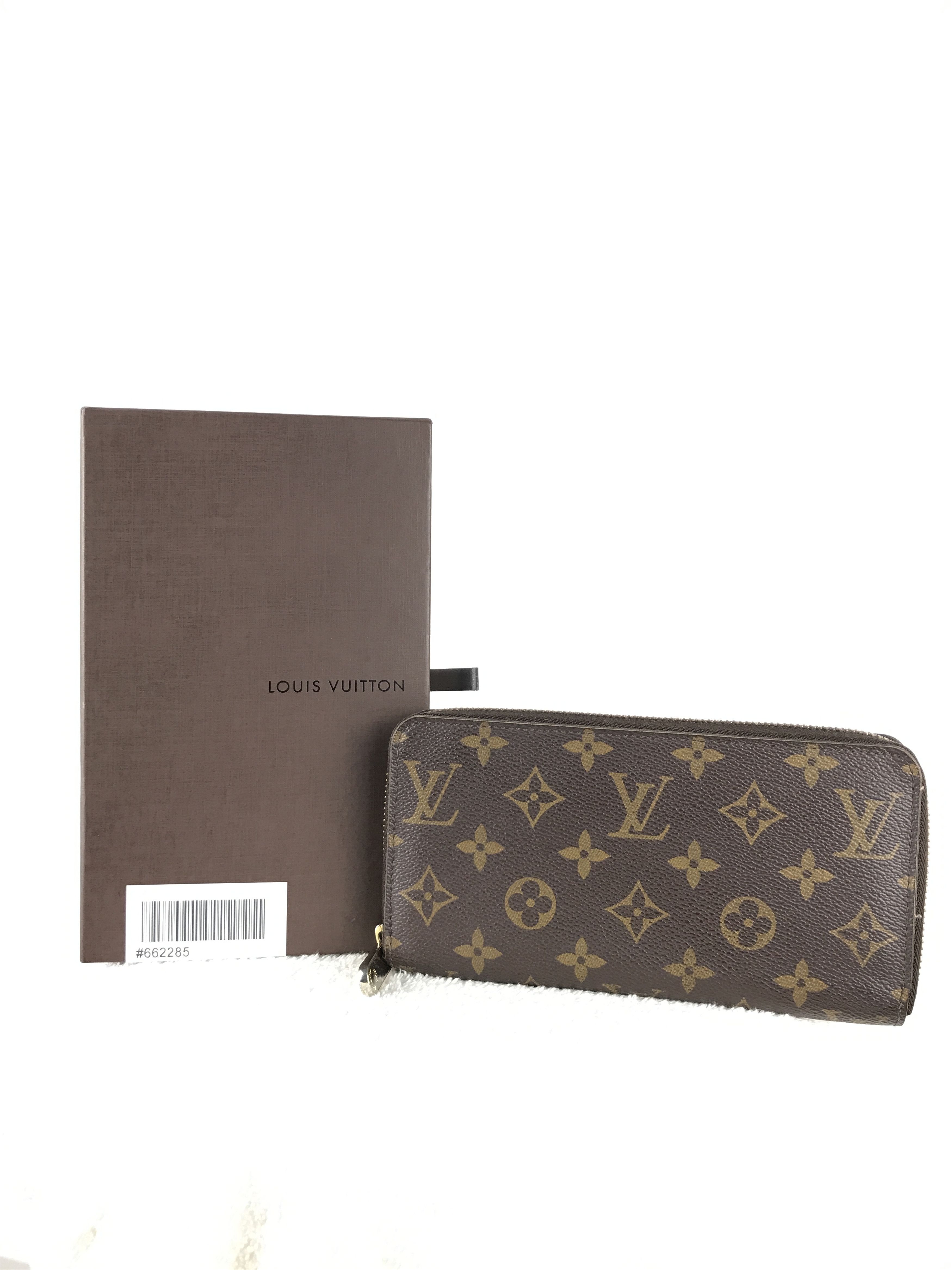 Louis Vuitton Louis Vuitton Monogram Long Wallet Zip Around Come With Box Size ONE SIZE - 1 Thumbnail
