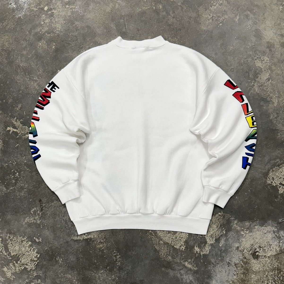 Warner Bros 90s Freeze Taz Looney Tunes Sweatshirt USA Large Size US L / EU 52-54 / 3 - 6 Thumbnail
