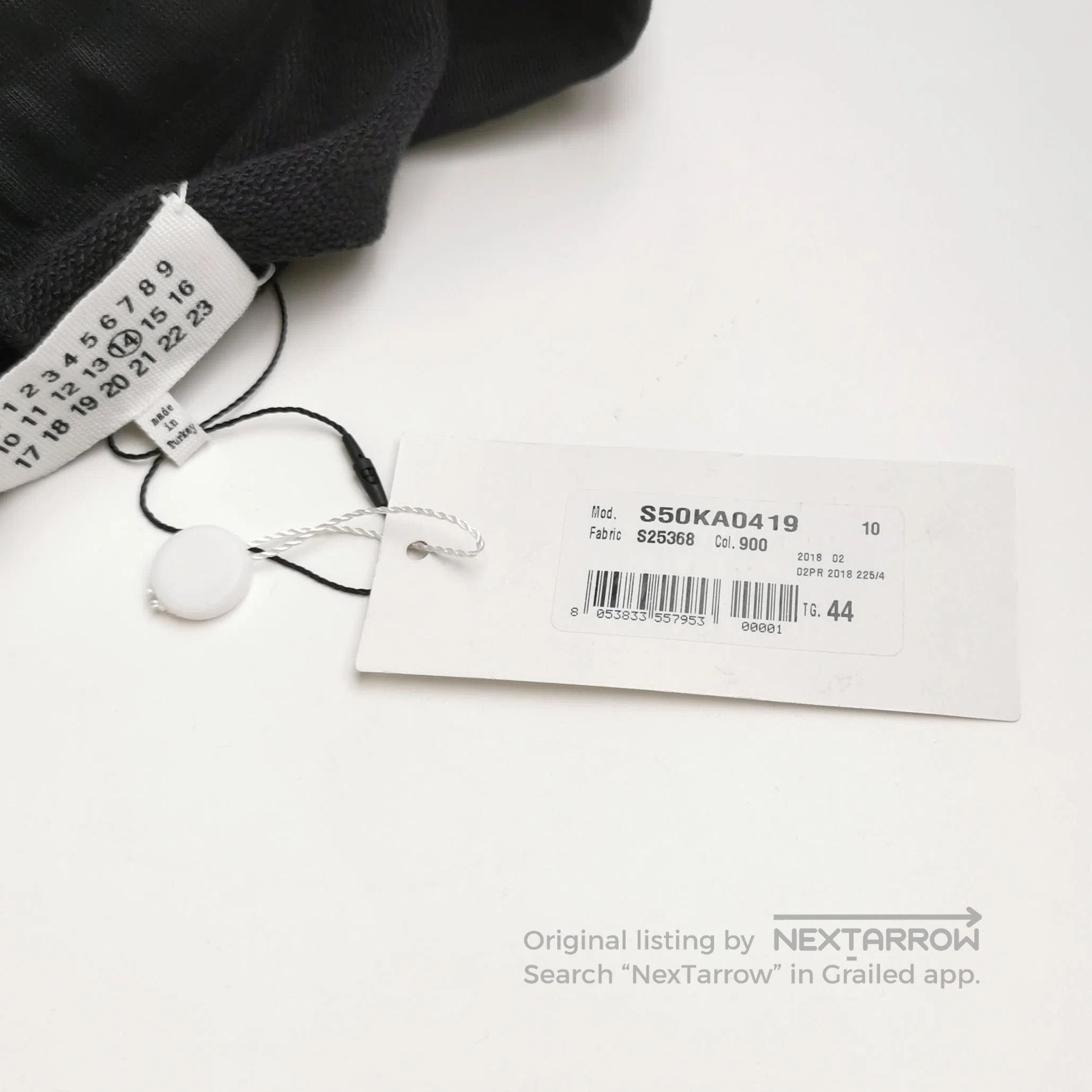 Maison Margiela Maison Margiela Cotton Letter Drawstring Pants 44. Size US 44 / EU 60 - 1 Thumbnail