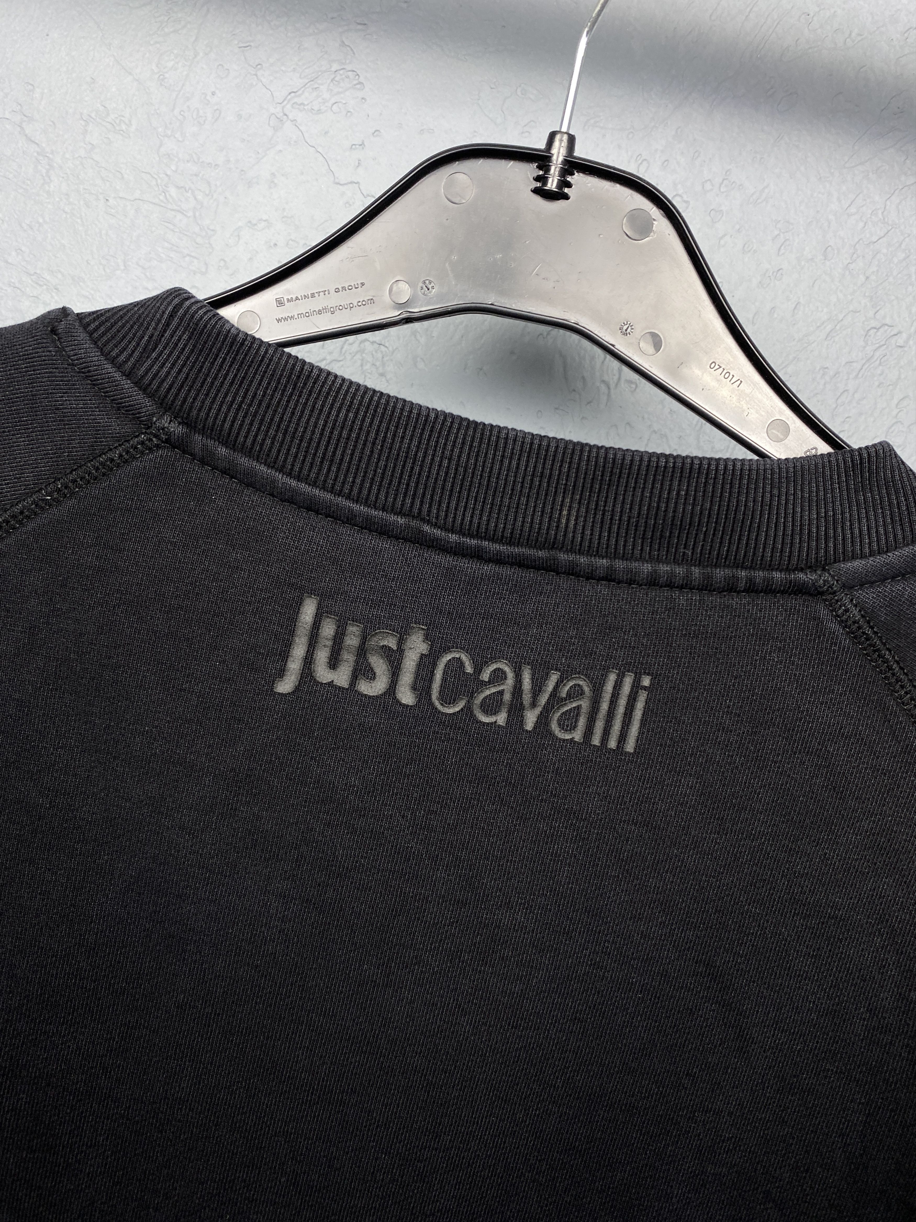 Just Cavalli Just Cavalli Mens Crew Neck Sweatshirt Size US L / EU 52-54 / 3 - 9 Thumbnail