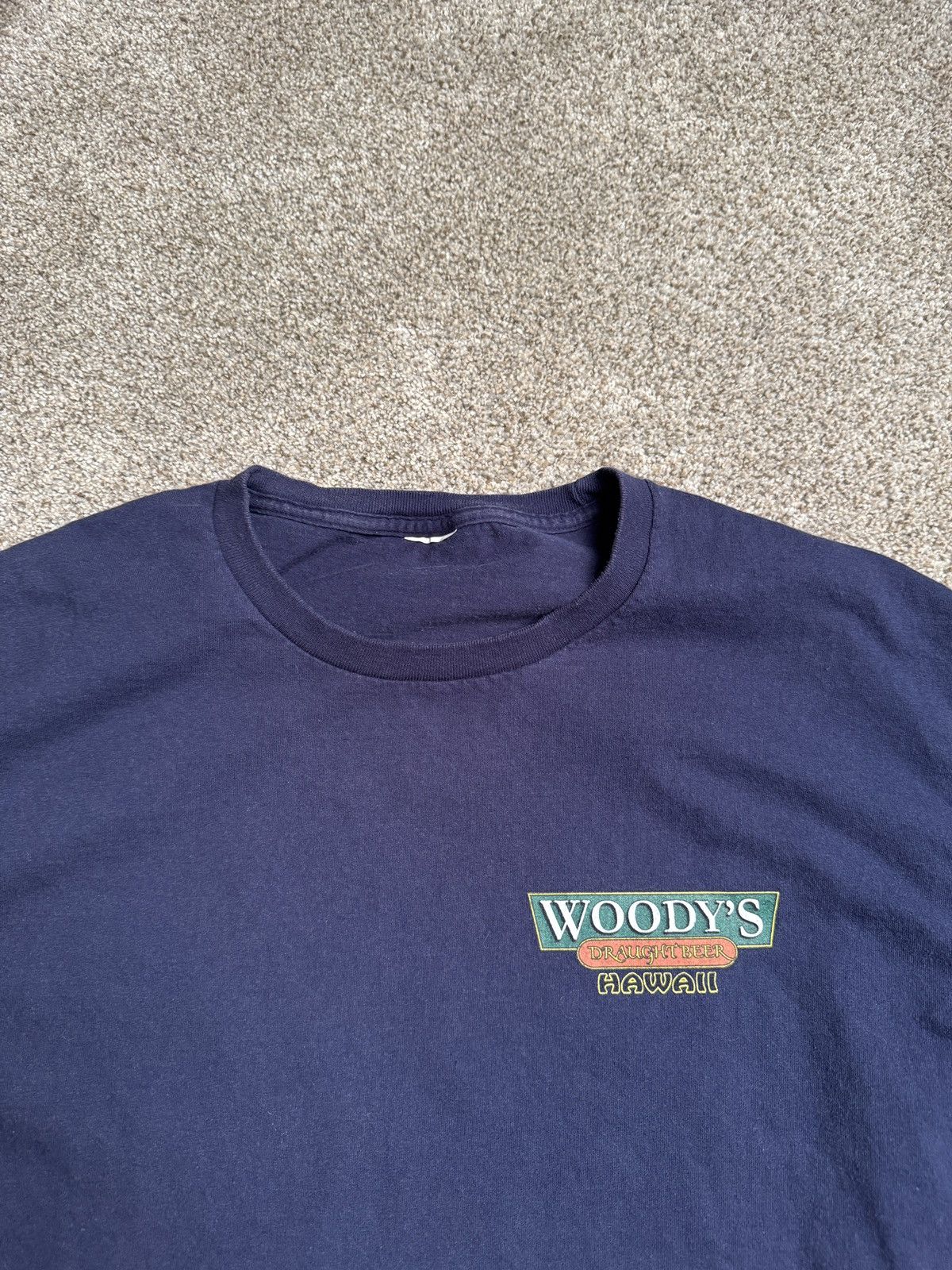 Other NAVY “WOODY’S HAWAII” GRAPHIC TEE Size US L / EU 52-54 / 3 - 4 Thumbnail
