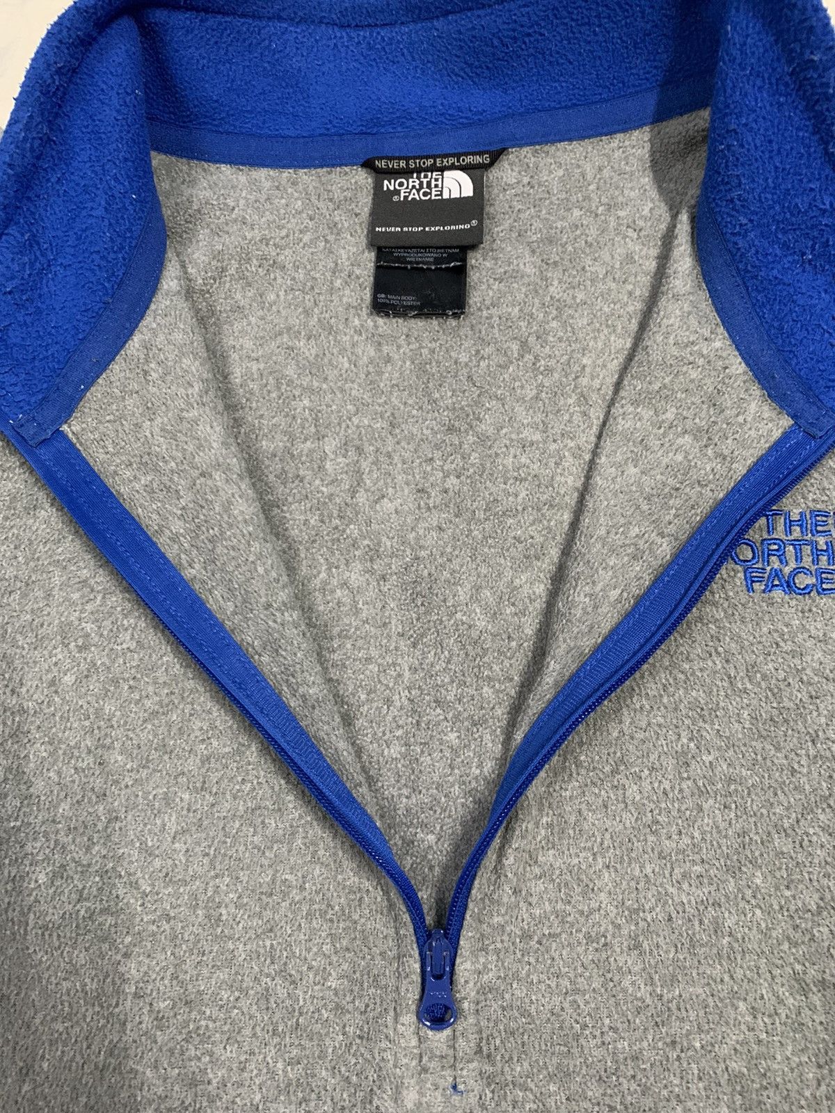 The North Face The North Face Small Logo Quarter Zipper Fleece Sweatshirt Size US XL / EU 56 / 4 - 5 Thumbnail