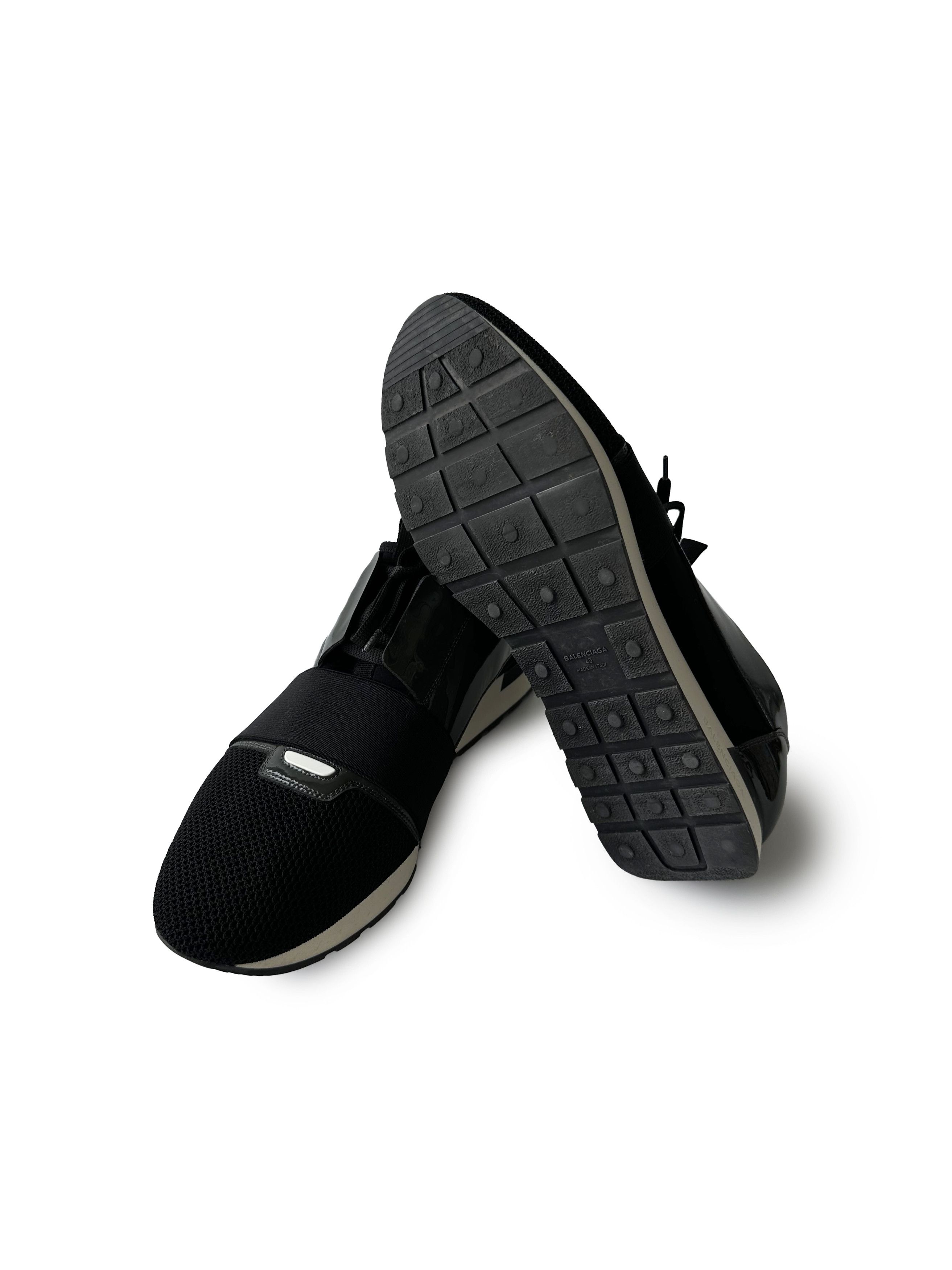 Balenciaga Balenciaga Race Runner olive/black sneakers Size US 11.5 / EU 44-45 - 6 Thumbnail