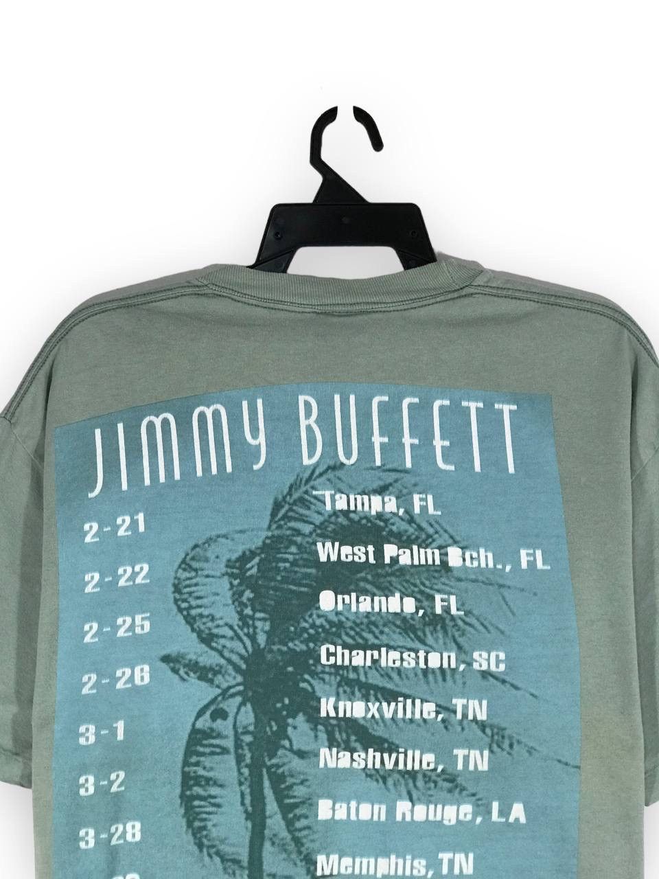 Band Tees vintage 1995 Jimmy Buffet banana wind Size US XL / EU 56 / 4 - 6 Thumbnail
