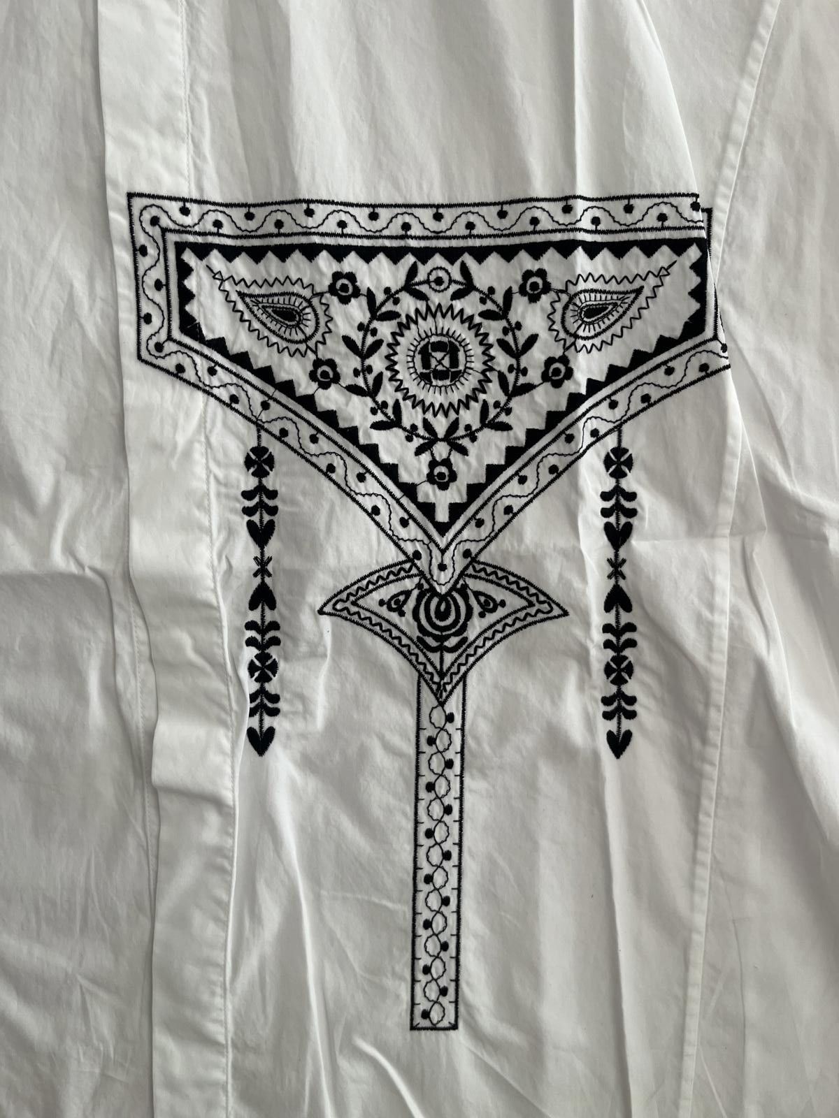 Celine Celine Sleeveless Embroidered Shirt Size XS / US 0-2 / IT 36-38 - 4 Thumbnail