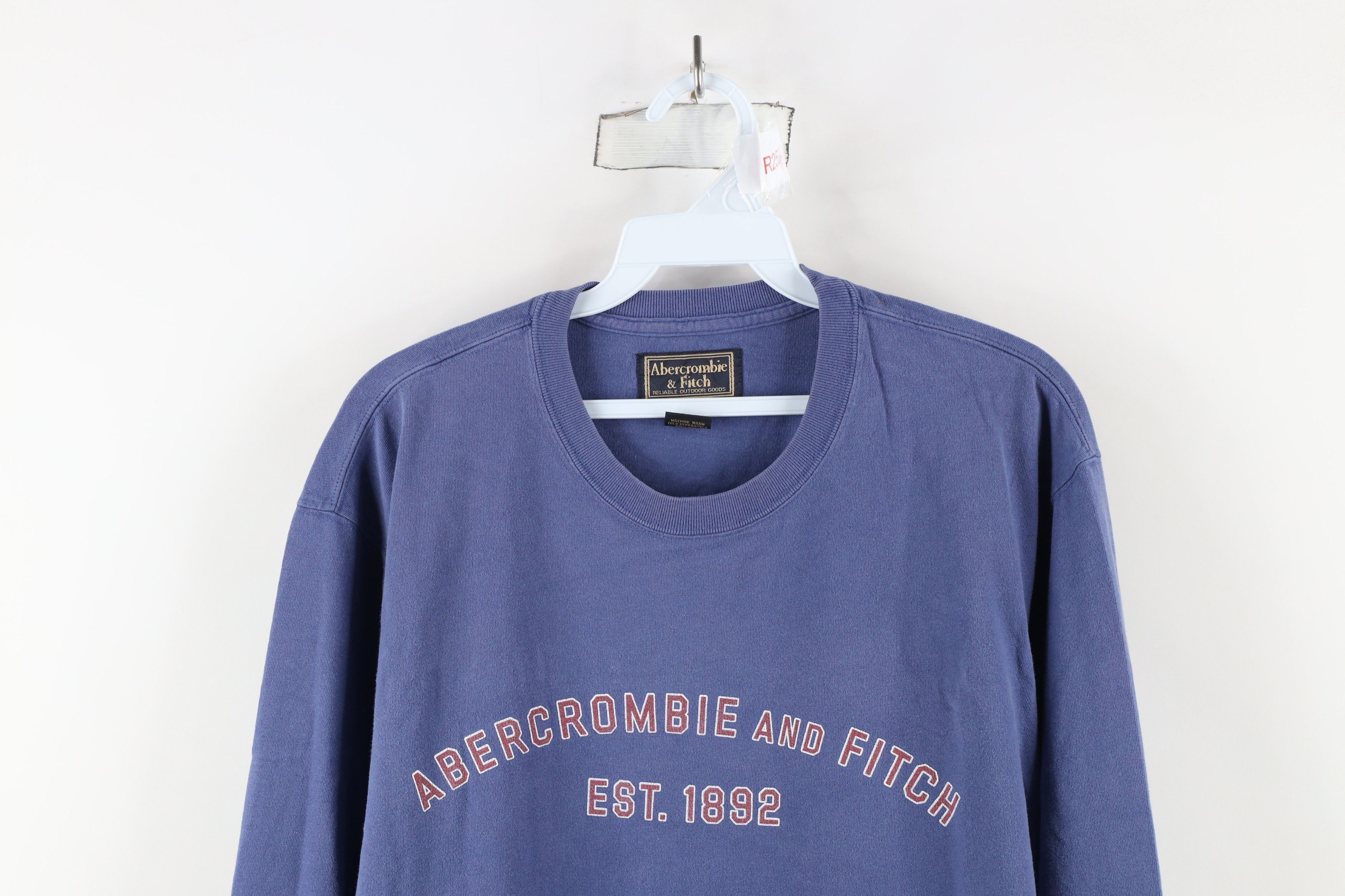 Abercrombie & Fitch × Vintage Vintage 90s Abercrombie & Fitch Out Long Sleeve T-Shirt USA Size US XL / EU 56 / 4 - 2 Thumbnail