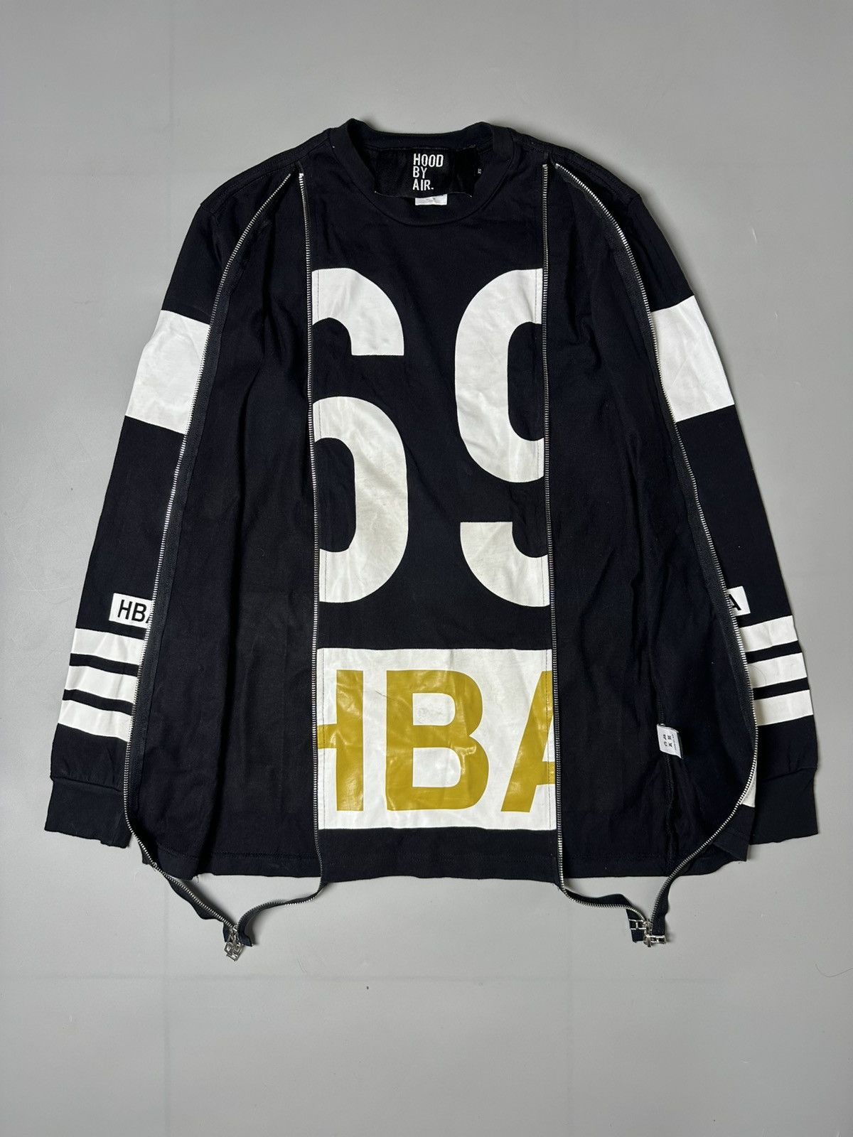 Hood By Air HBA Split 69 - Double Zipper Long Sleeve Size US XXS / EU 40 - 13 Thumbnail