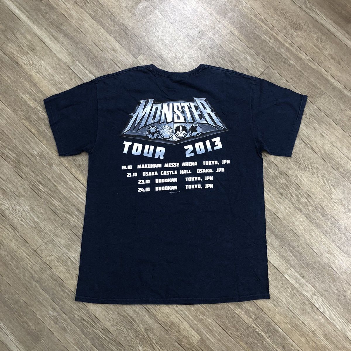 Band Tees × KISS Kiss Band Skulls Monters Tour 2013 Shirt Size US L / EU 52-54 / 3 - 12 Thumbnail