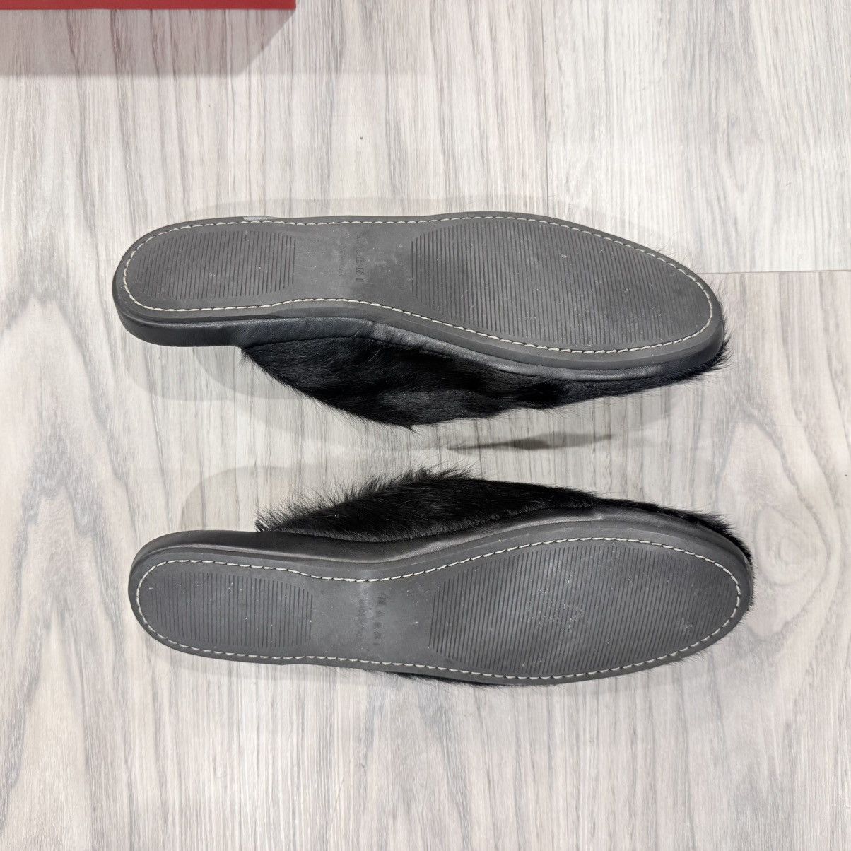 Marni Marni Black Fussbett Sabot slipper Size US 12 / EU 45 - 2 Thumbnail
