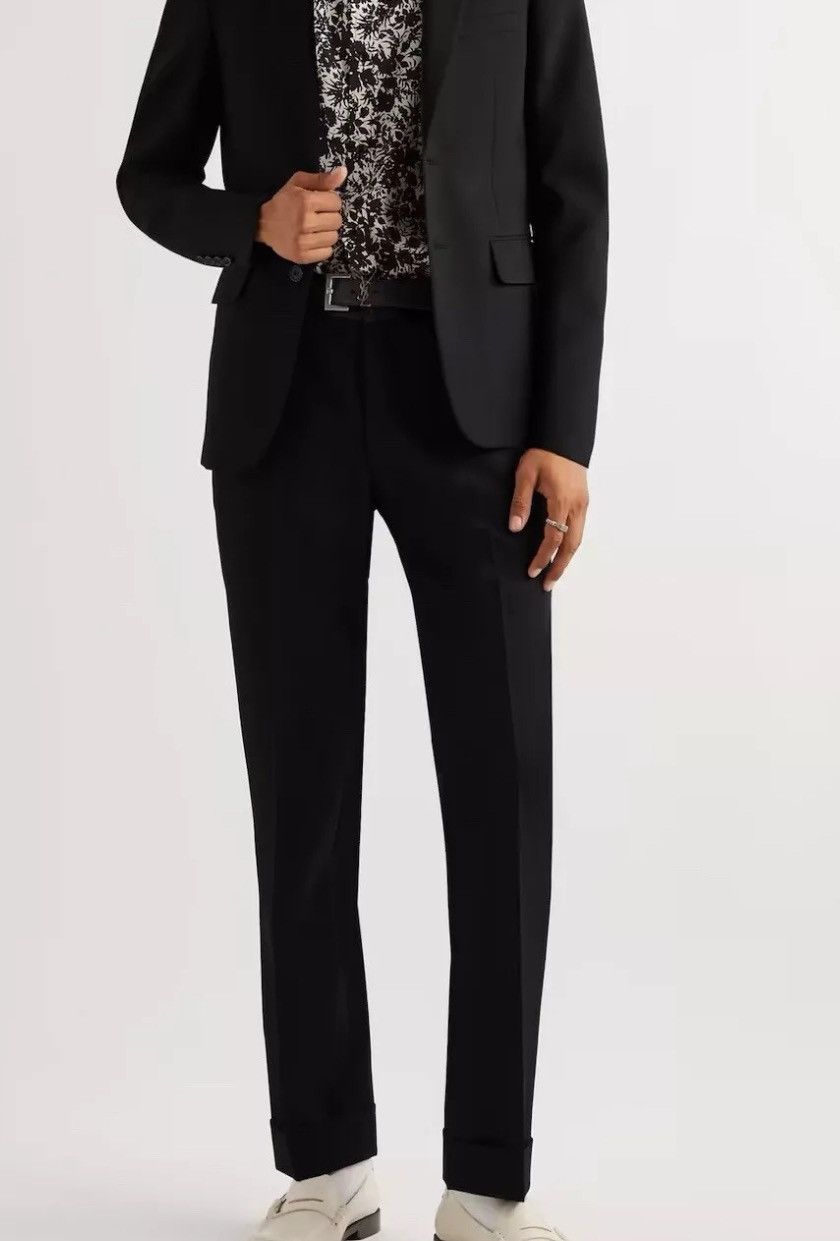 Saint Laurent Paris Slim Fit trousers in wool size 46 Size 46R - 3 Thumbnail