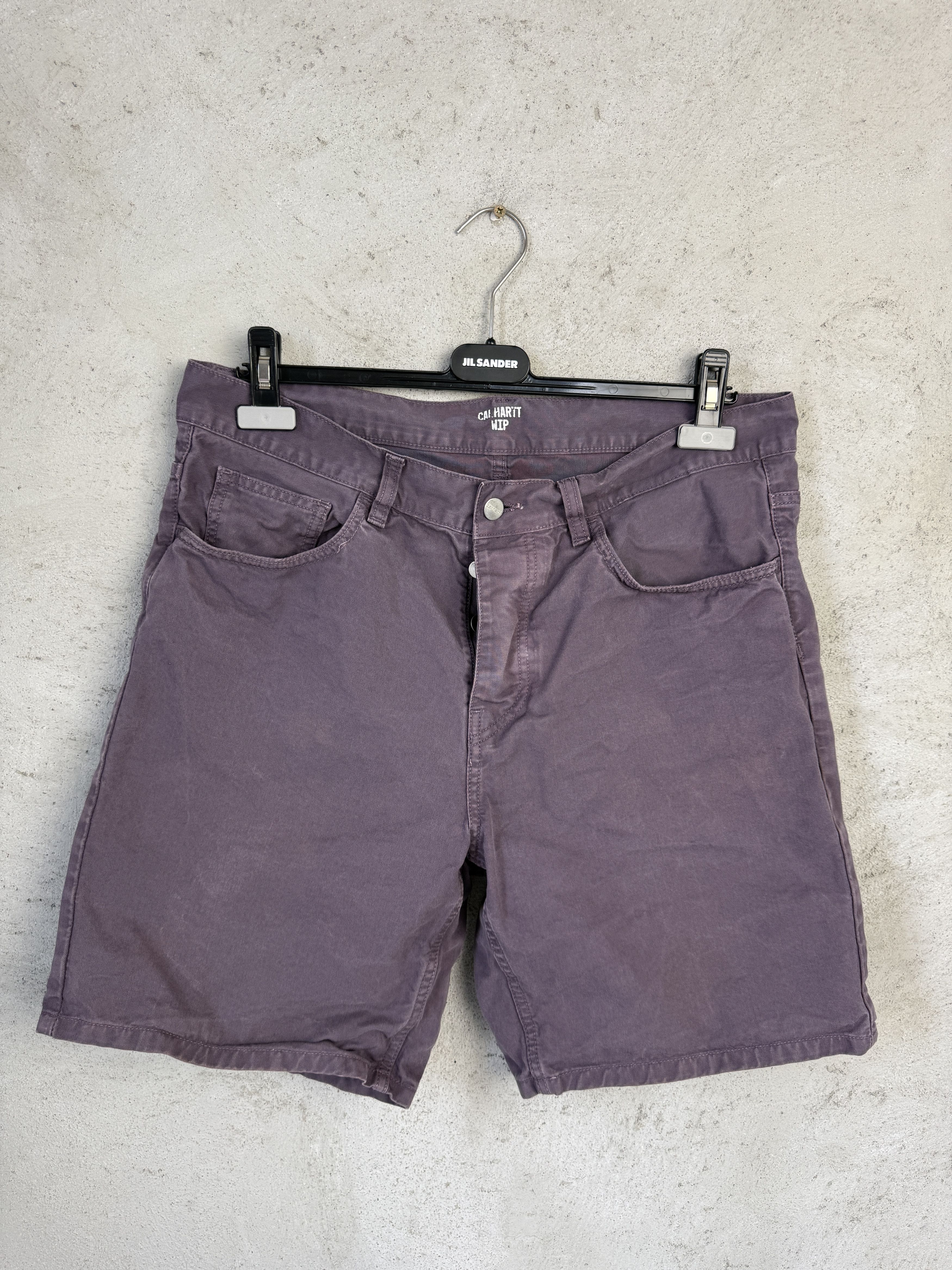 Carhartt Wip Carhartt WIP Newel Short denim jeans pants skate rap Size US 33 - 2 Thumbnail
