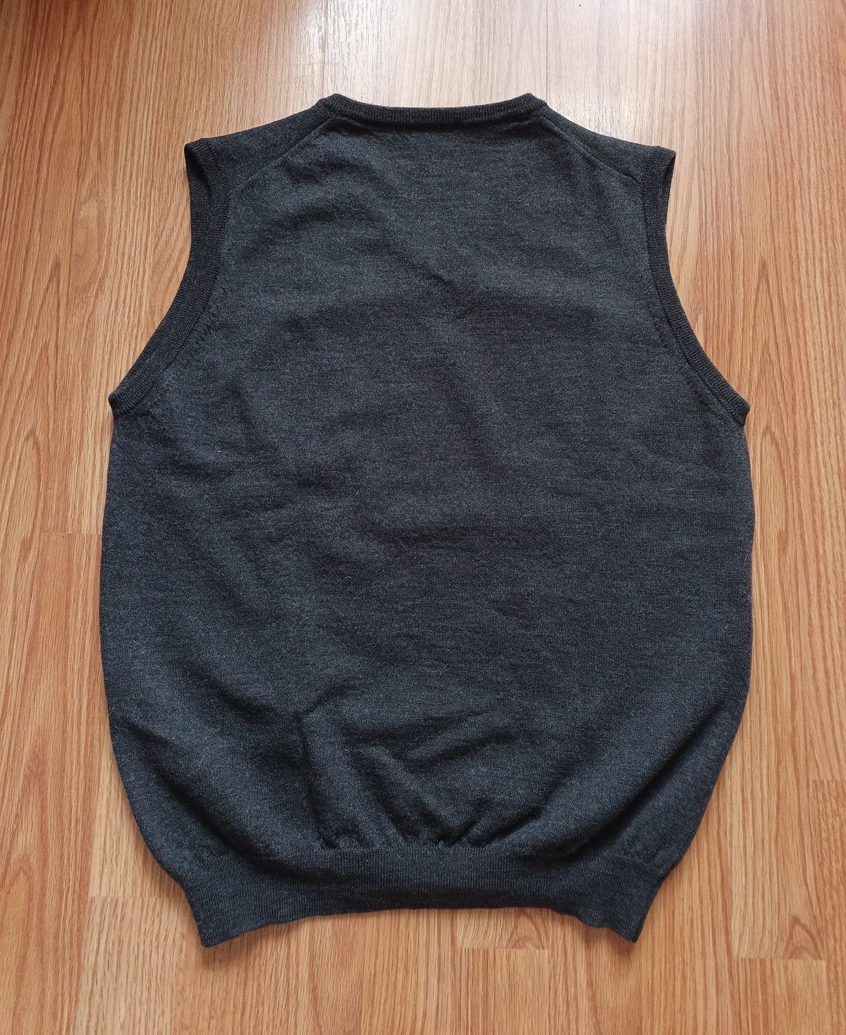 Zanieri Zanieri Lana Wool Grey Mens Vest Size XL Size US XL / EU 56 / 4 - 8 Thumbnail