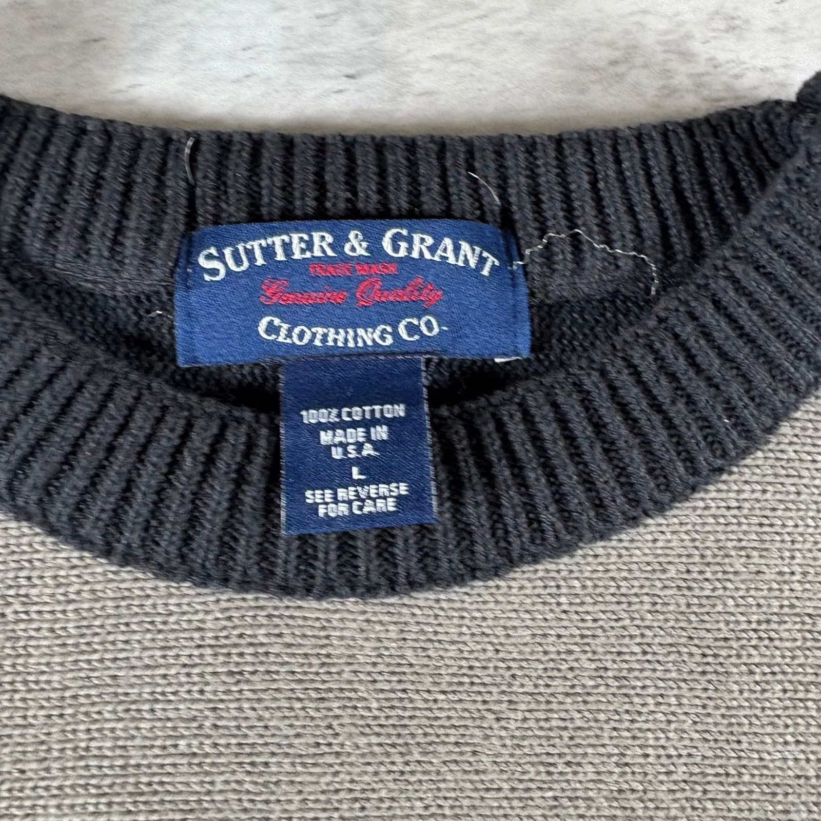 Stutterheim Vintage golf knit Sweater Size US L / EU 52-54 / 3 - 3 Thumbnail