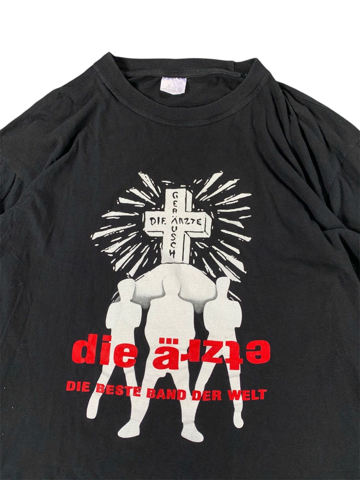 Band Tees Vintage 2003 Die Artze Gerausch Industrial German Band Tee Size US XL / EU 56 / 4 - 2 Thumbnail