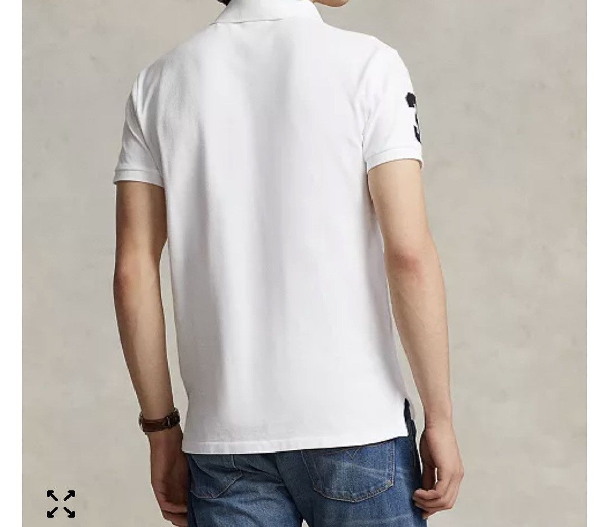 Polo Ralph Lauren Polo Ralph Lauren Classic Fit Miami Mesh Polo Shirt White XL Size US XL / EU 56 / 4 - 2 Thumbnail