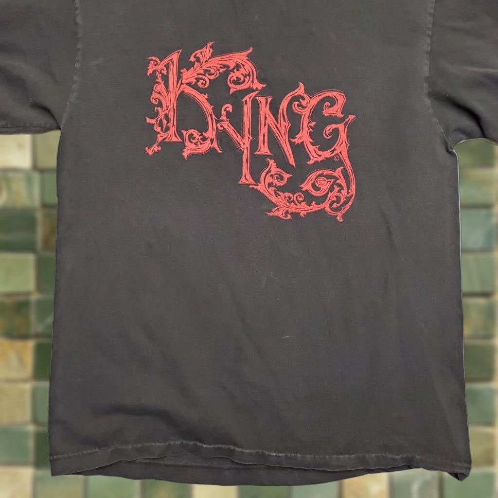 Vintage Kyng Mens XS Black Short Sleeve Concert Band TEE Shirt Size US XS / EU 42 / 0 - 1 Thumbnail