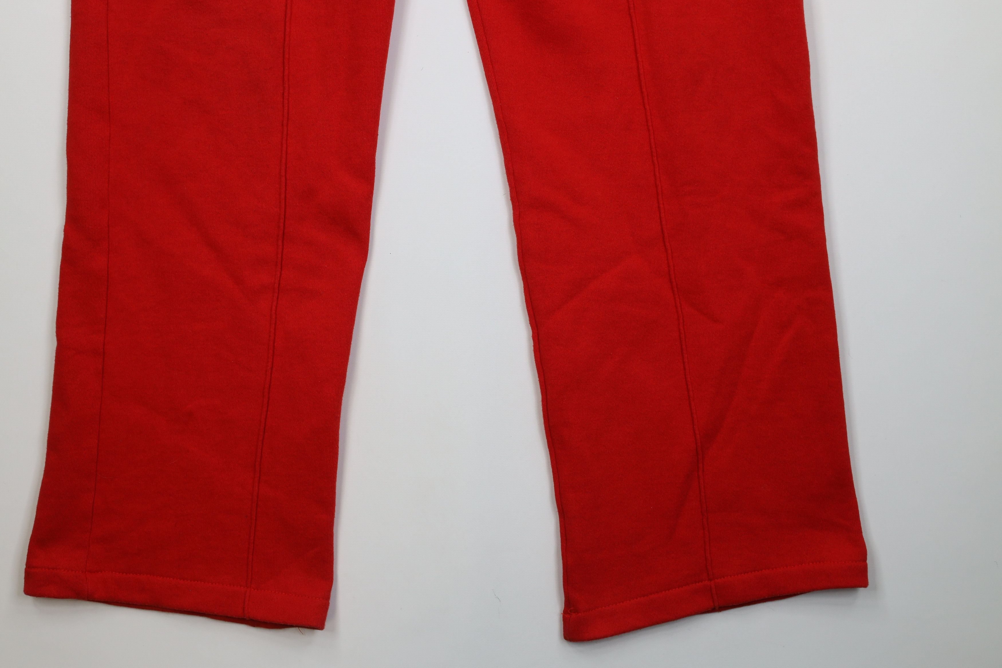 Russell Athletic Vintage 70s Russell Athletic Wide Leg Sweatpants Red USA Size US 36 / EU 52 - 5 Thumbnail