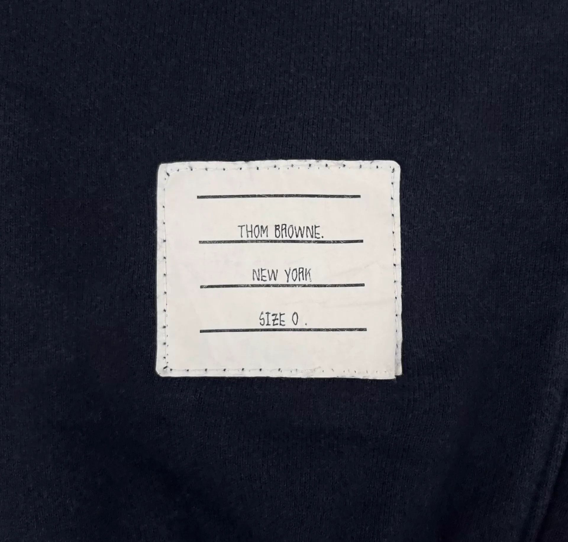 Thom Browne Thom Browne Navy Knit 4-Bar Stripe Unisex 0 Pants Size US 28 / EU 44 - 5 Thumbnail