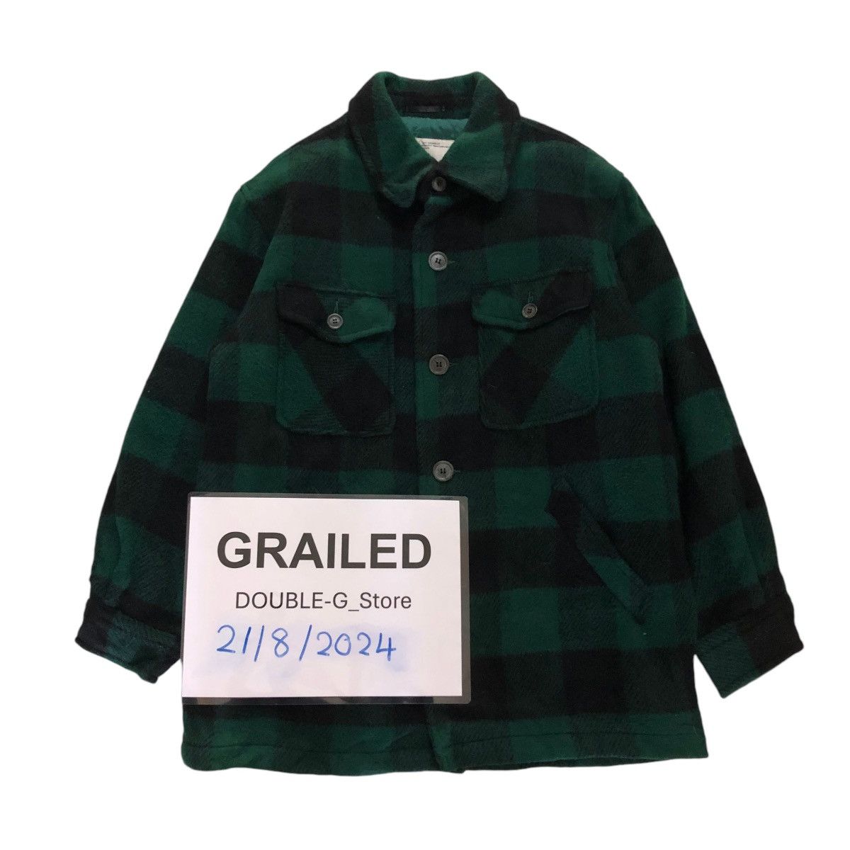 Japanese Brand 📌VTG WOOL SHIRT JACKET TARTAN DESIGN MACHOPE ISSEY MIYAKE Size US M / EU 48-50 / 2 - 1 Thumbnail