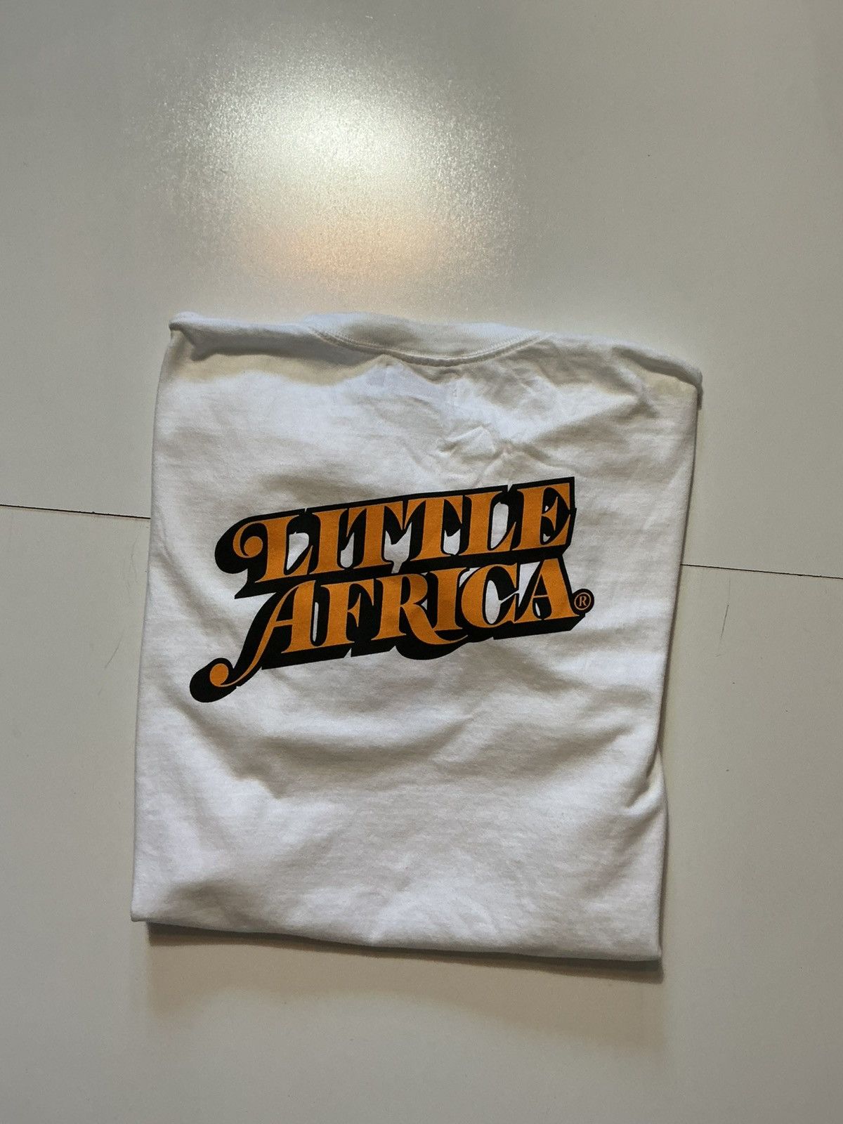LITTLE AFRICA Little Africa Soul Made Global LA Graphic White S/S T-Shirt Size US L / EU 52-54 / 3 - 1 Thumbnail