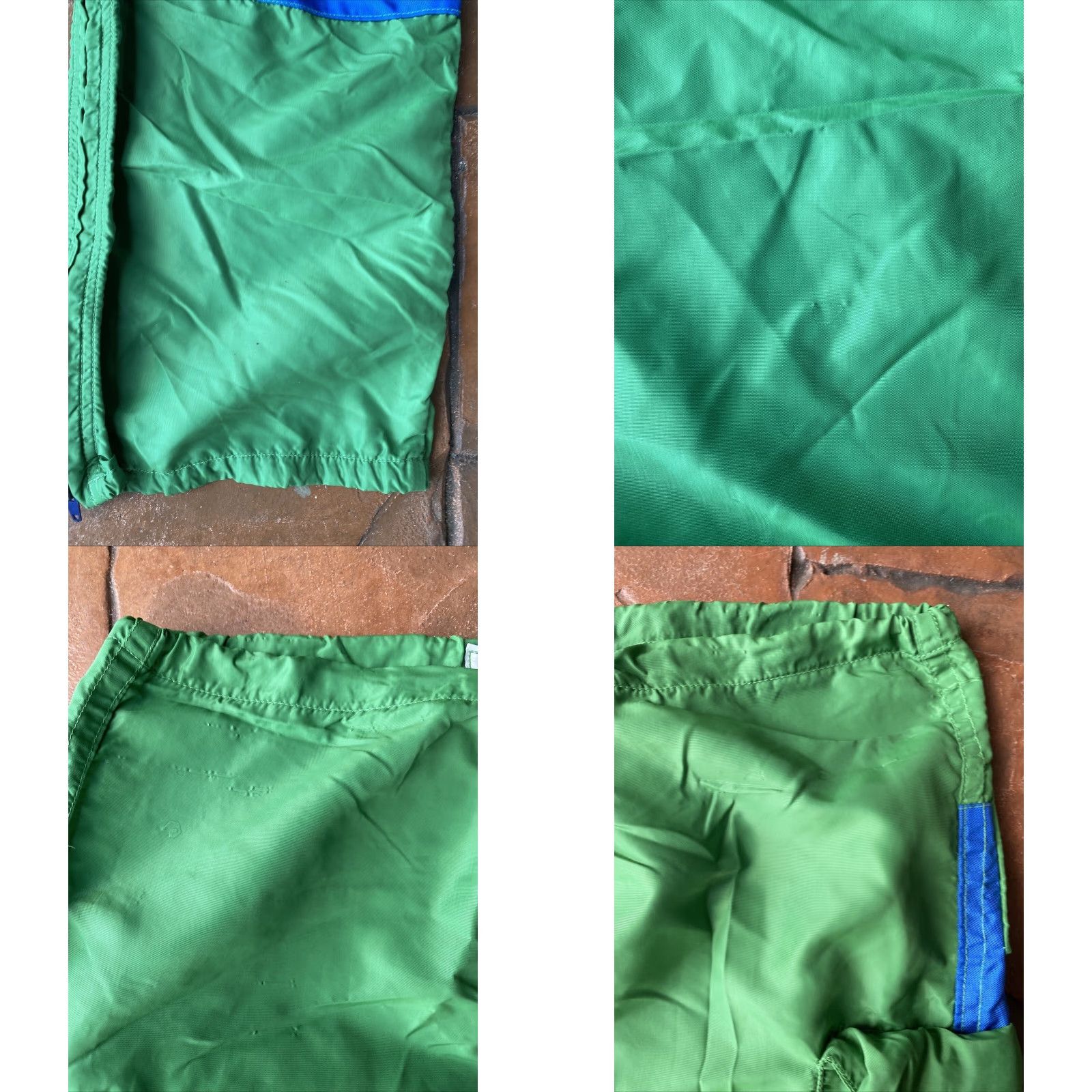 Equipment VINTAGE Banana Equipment Green/Blue Nylon Cargo Pants Small Size US 28 / EU 44 - 8 Thumbnail