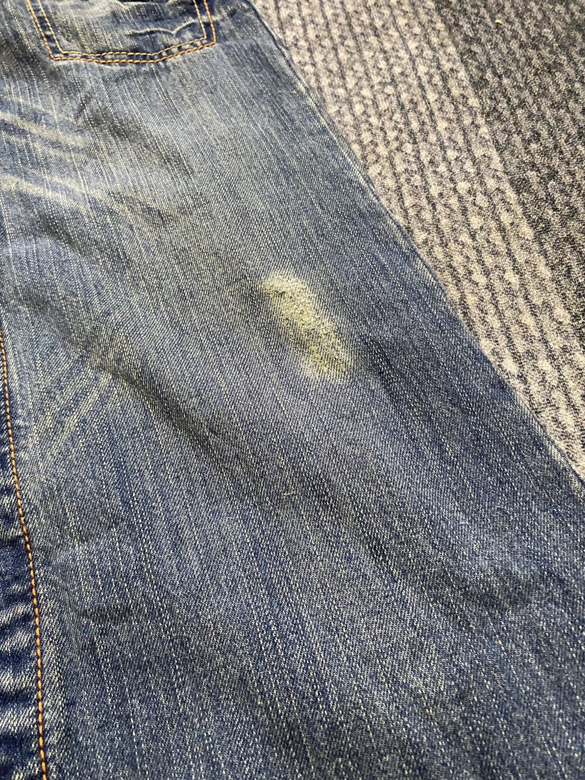 Japanese Brand True Religion Design Flared Bell Bottom Distressed Jean Size US 29 - 12 Thumbnail