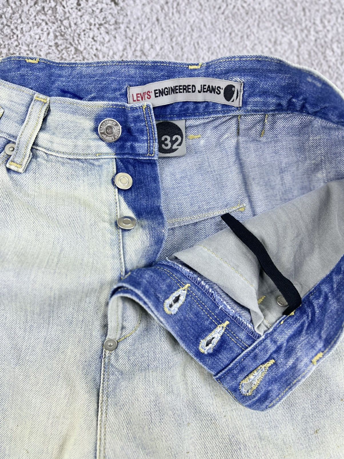 Levi's Vintage Clothing Levi’s Engineered Jeans Vintage Wash Denim 32x32 Size US 32 / EU 48 - 5 Thumbnail