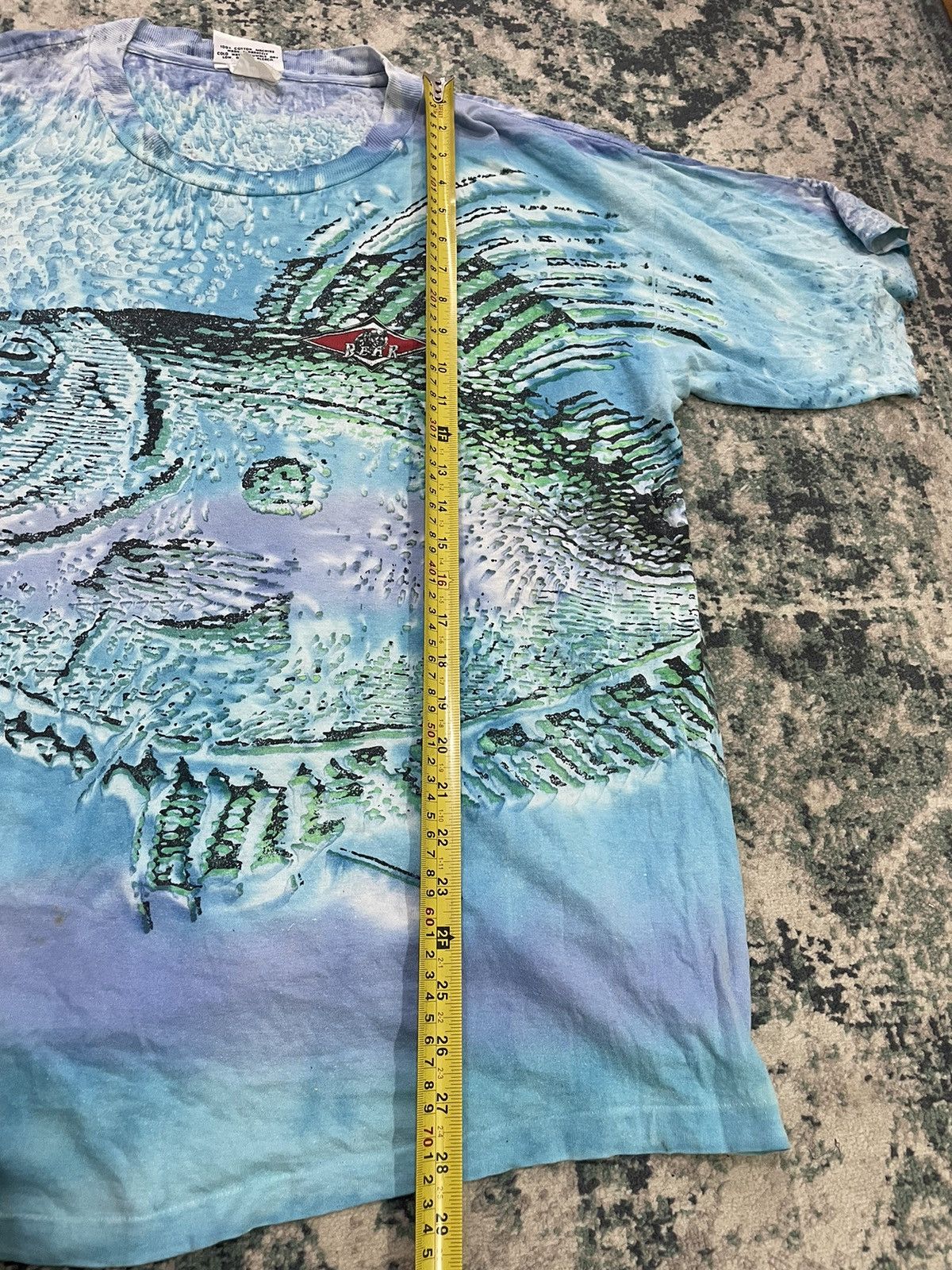Band Tees Vintage 90’s Bear x Fish Overprint Tie Dye T Shirt Size US XL / EU 56 / 4 - 7 Thumbnail