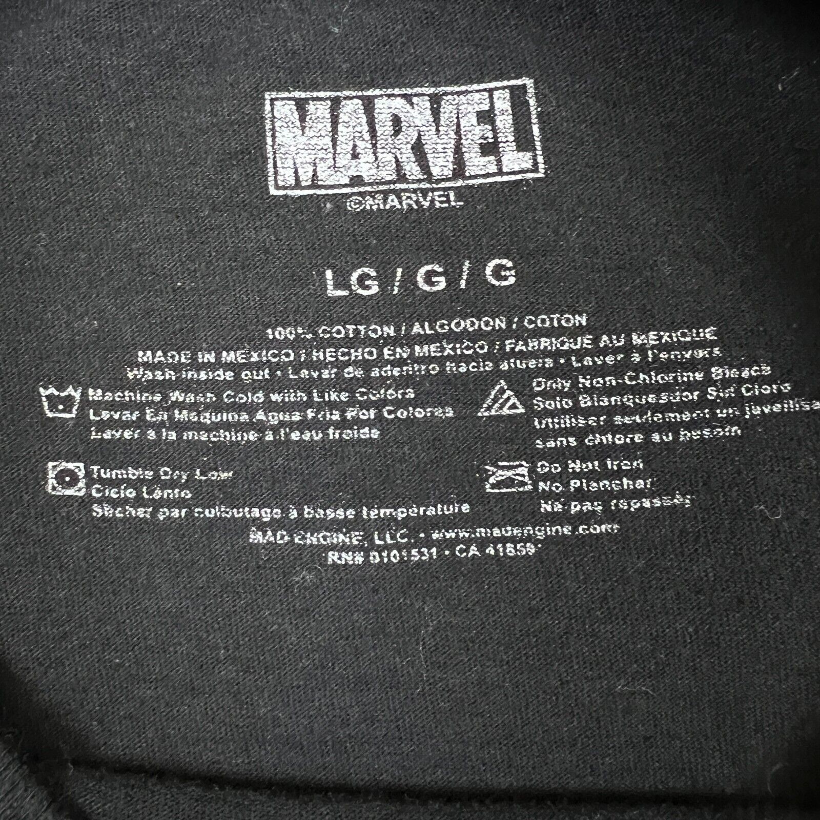 Marvel Comics × Vintage Marvel Universe T Shirt Large Comic Hero Short Sleeve Tee Size US L / EU 52-54 / 3 - 5 Thumbnail